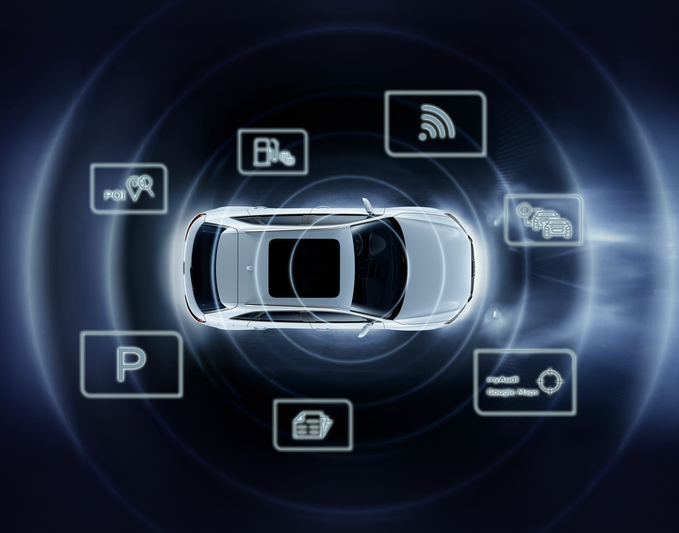 Auto-Apps: Mercedes me/Audi MMI connect/VW Car-Net/BMW connected