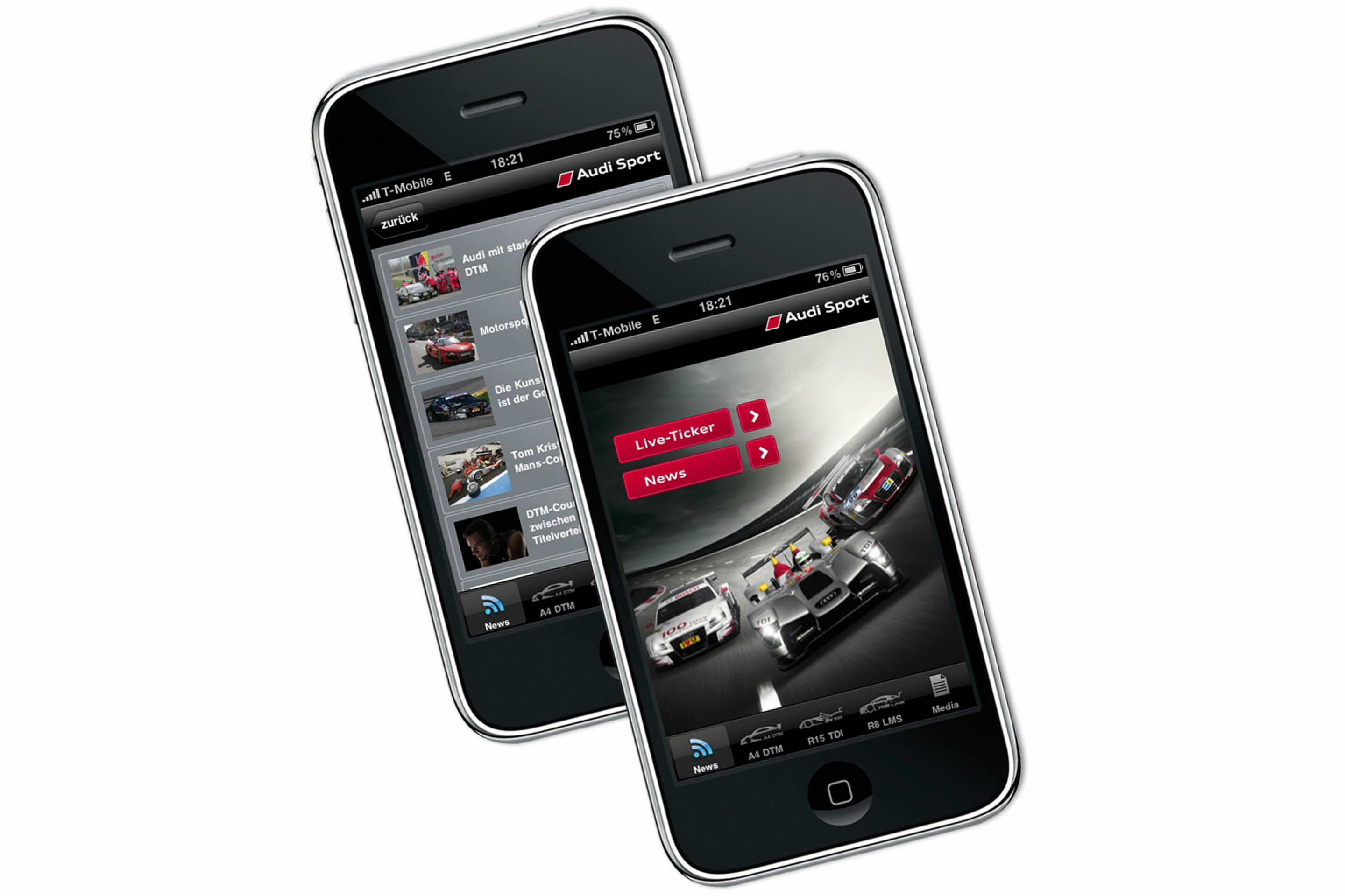 Audi Sport iPhone App