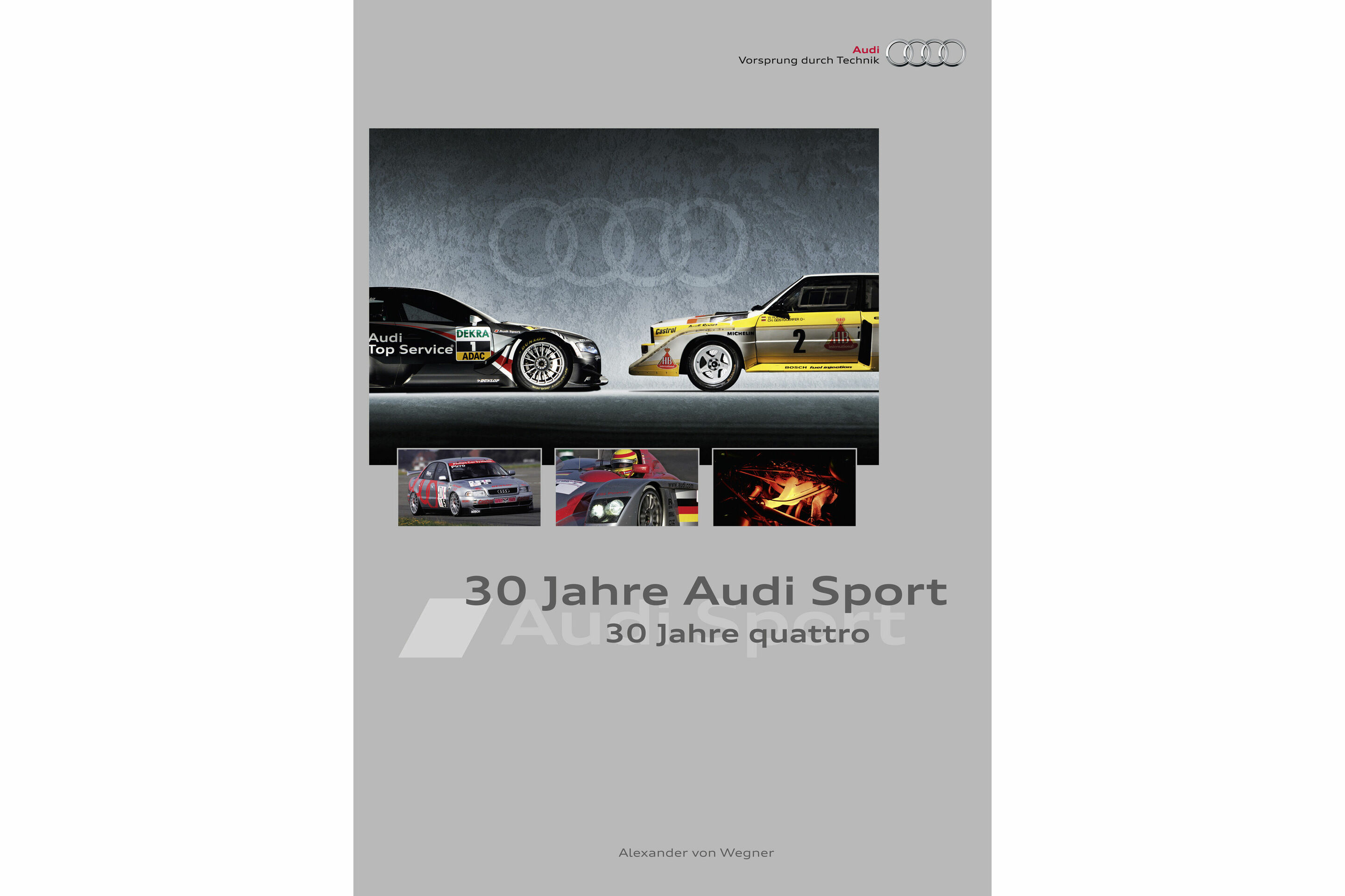 Cover "30 years of Audi Sport - 30 years of quattro"