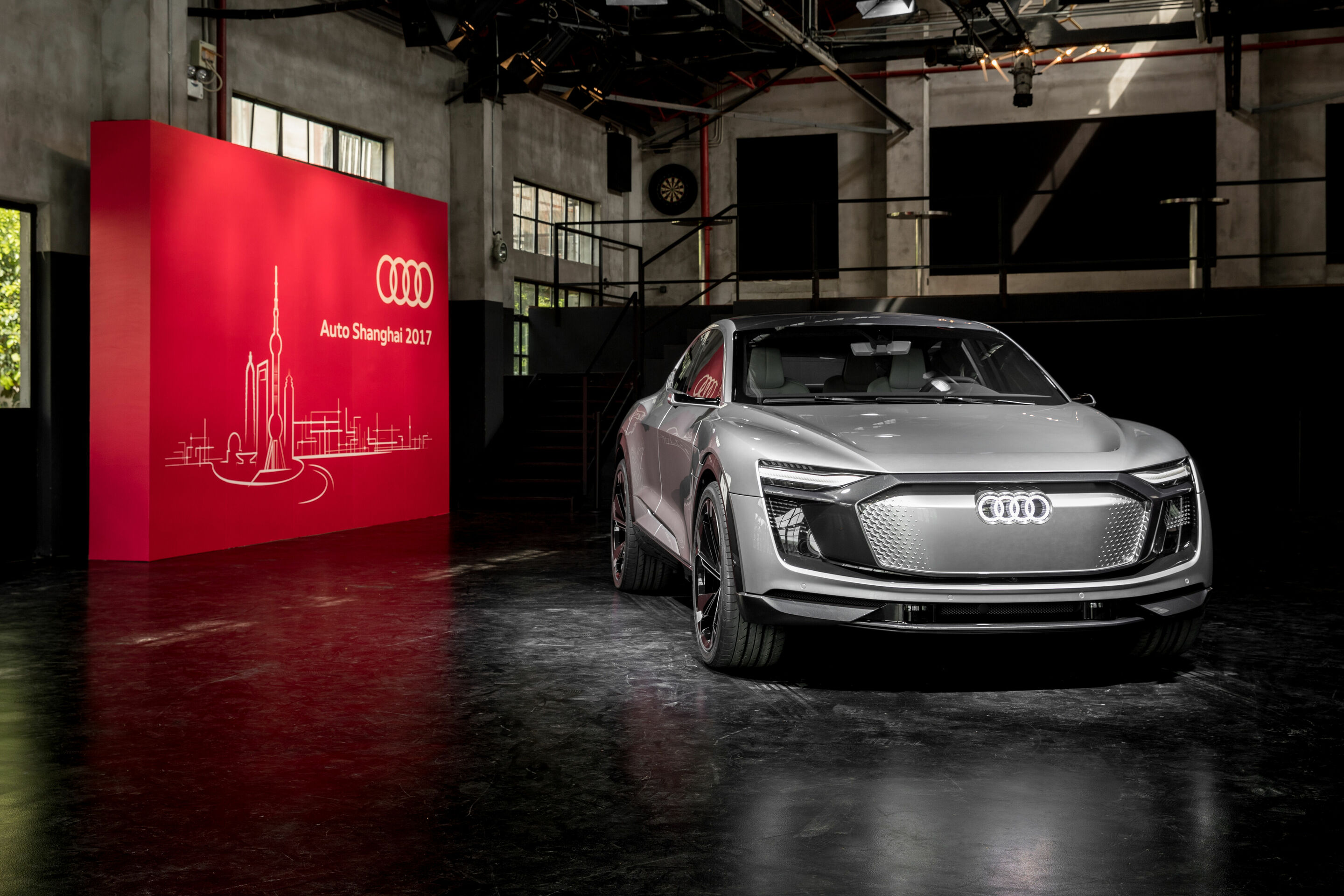 Audi e-tron Sportback concept world premiere Auto Shanghai 2017