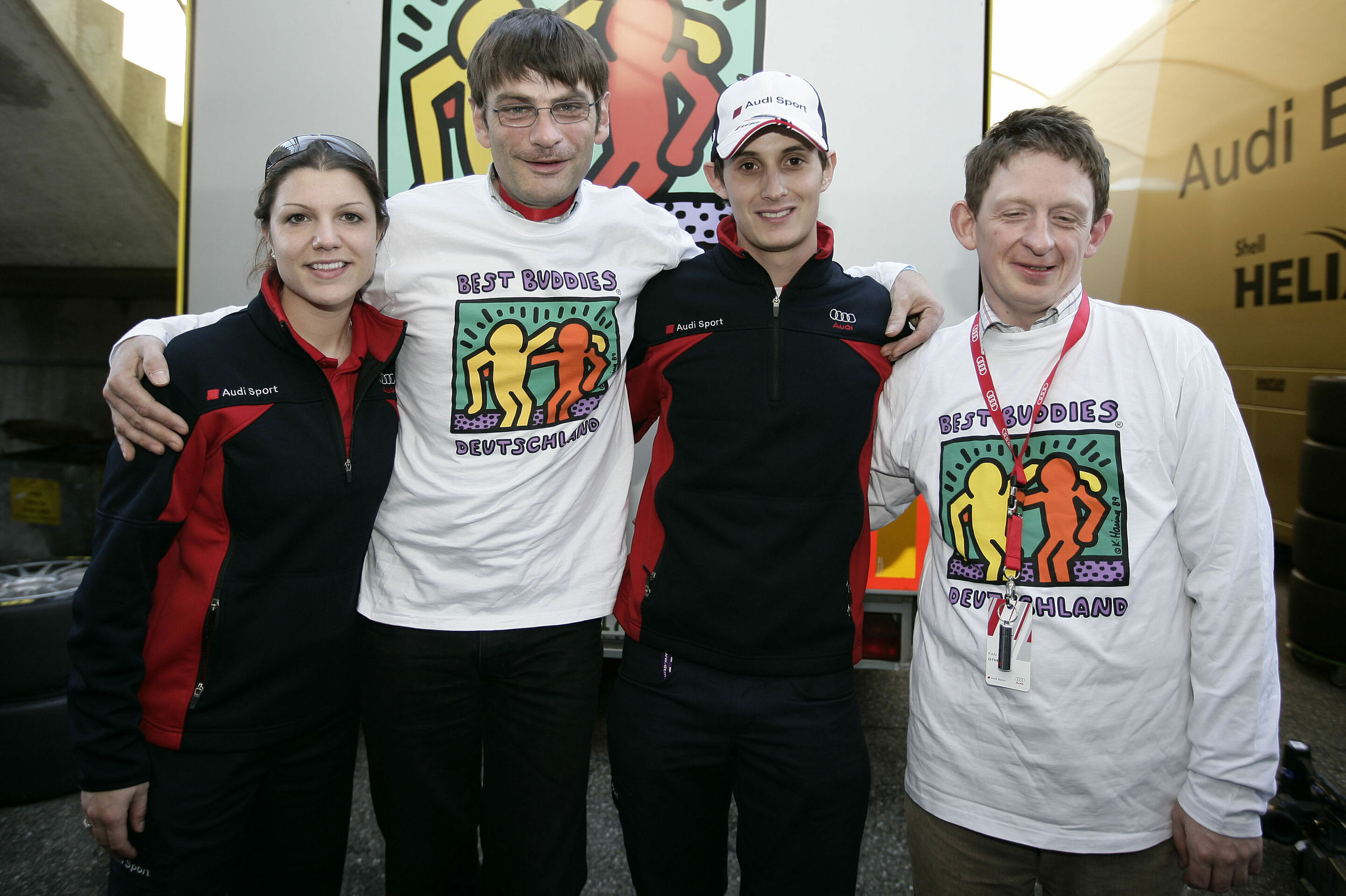 DTM 2008 - Katherine Legge, Thomas Mandl, Oliver Jarvis, Hans Augustin