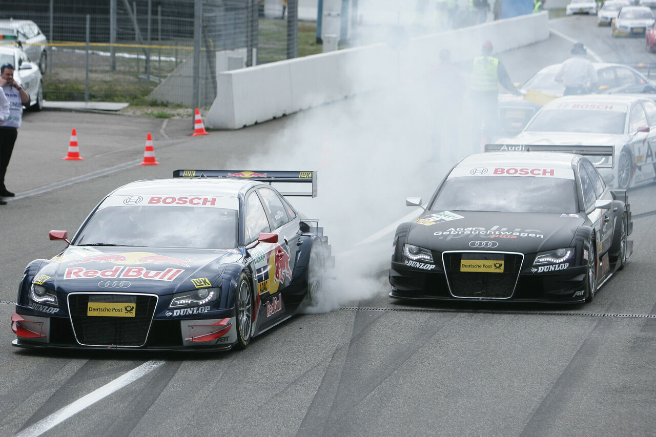 New Audi A4 DTM dominates in racing début | Audi MediaCenter
