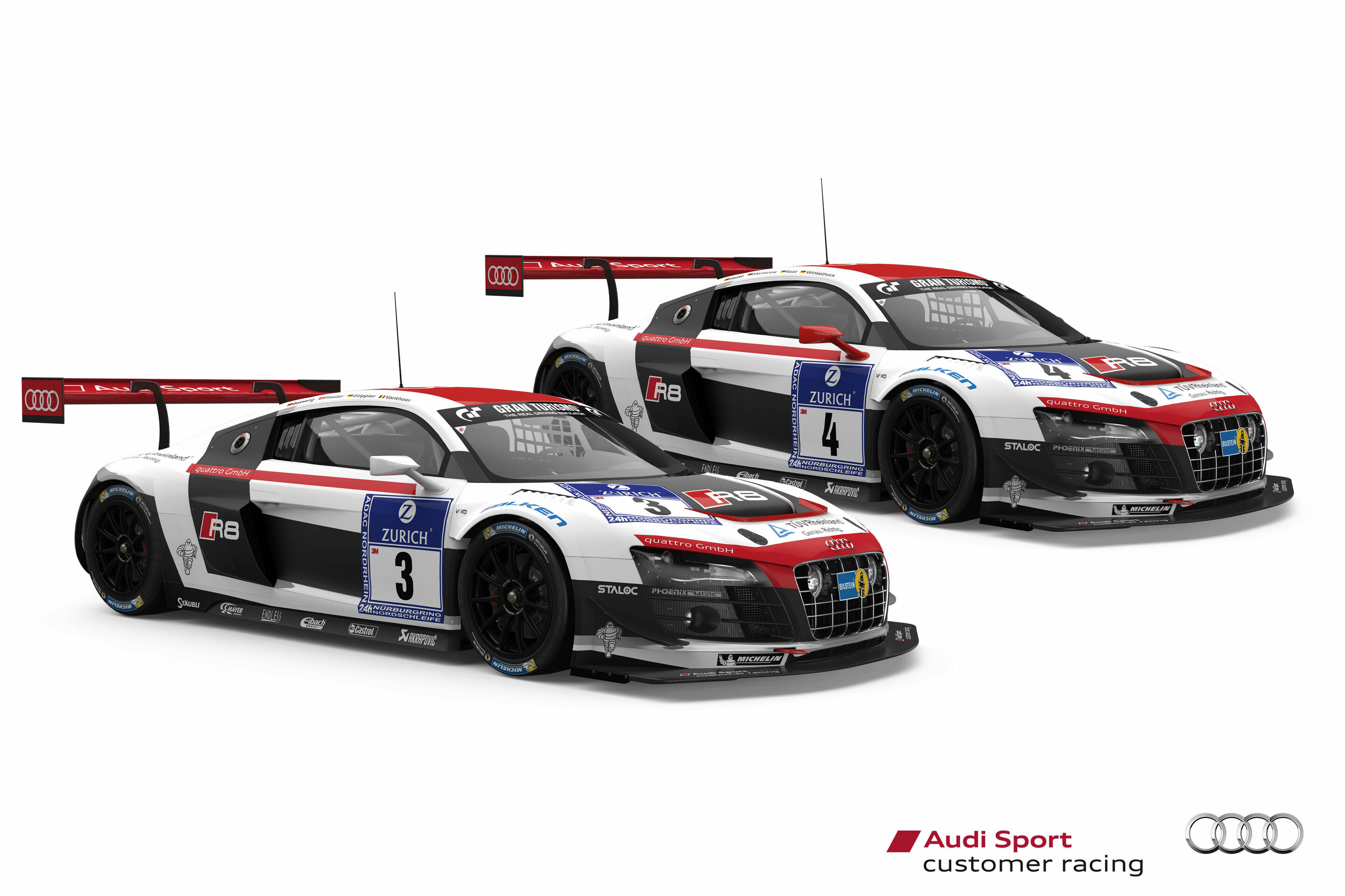 Audi-Teams beim 24h-Rennen Nürburgring: Sieg im Visier