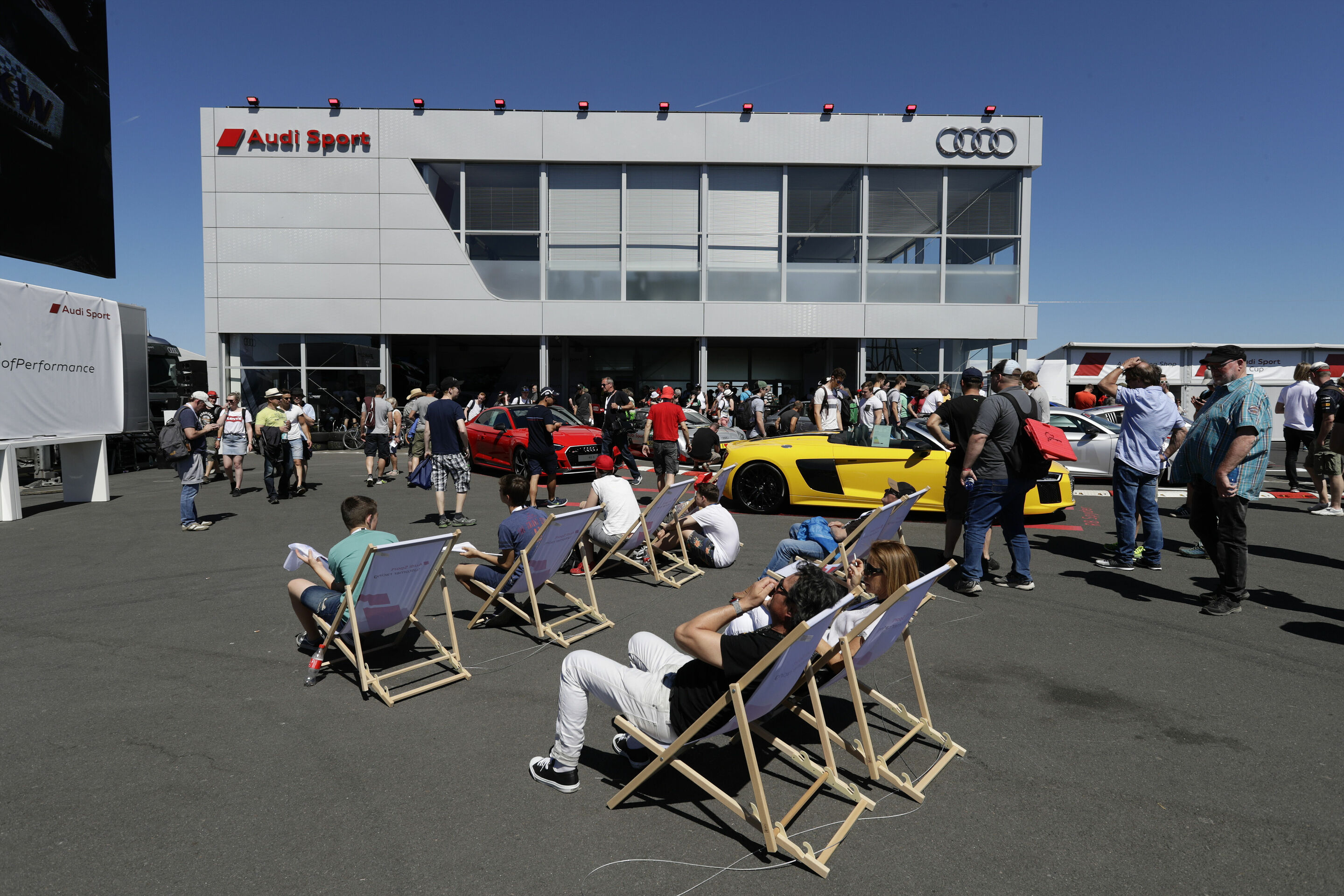 24h Nürburgring 2017 - Audi Sport experience area