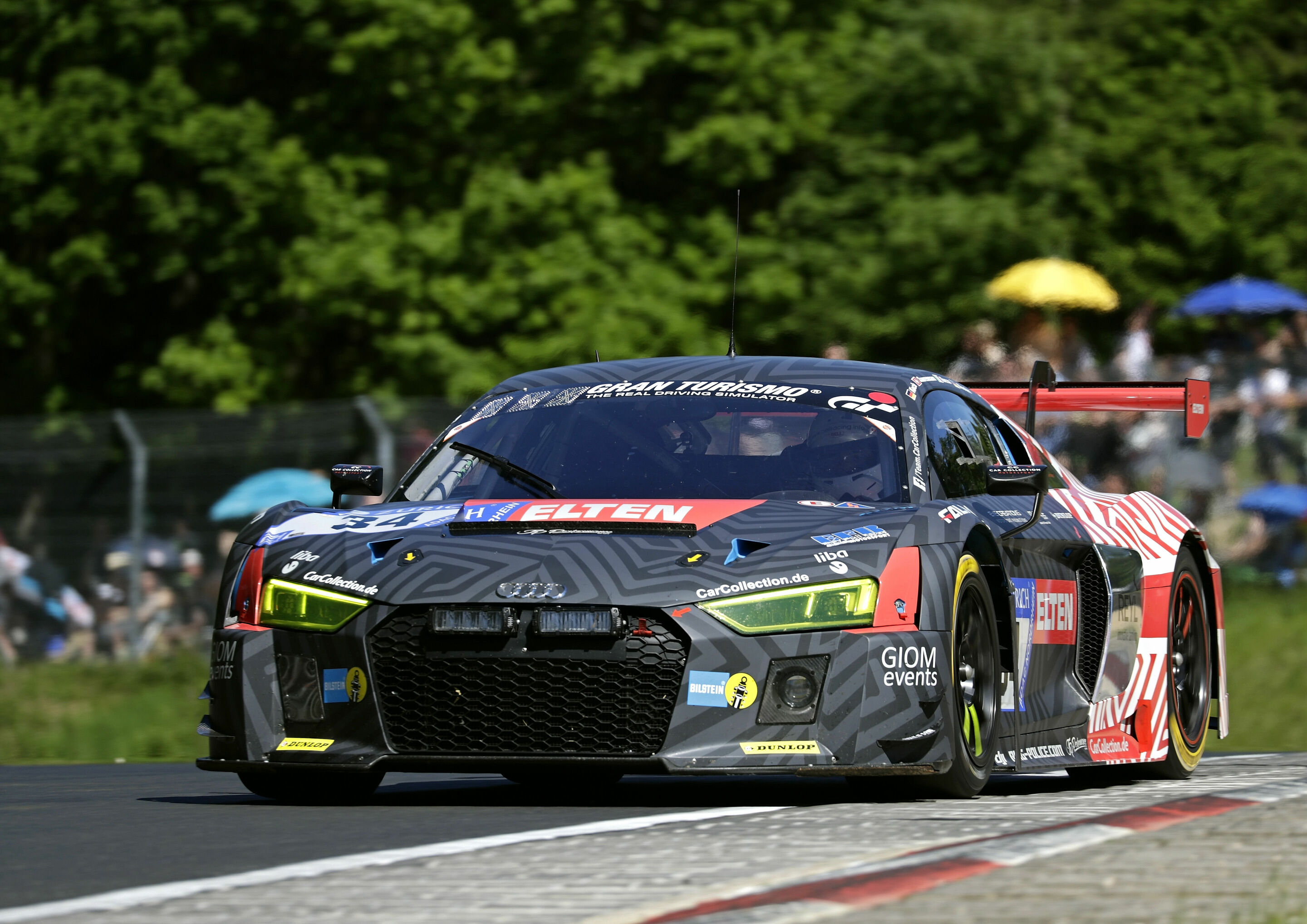 24h Nürburgring 2017 - Audi R8 LMS #34 (Car Collection Motorsport), Klaus Koch/Lorenzo Rocco/Ronny Saurenmann/Jan-Erik Slooten