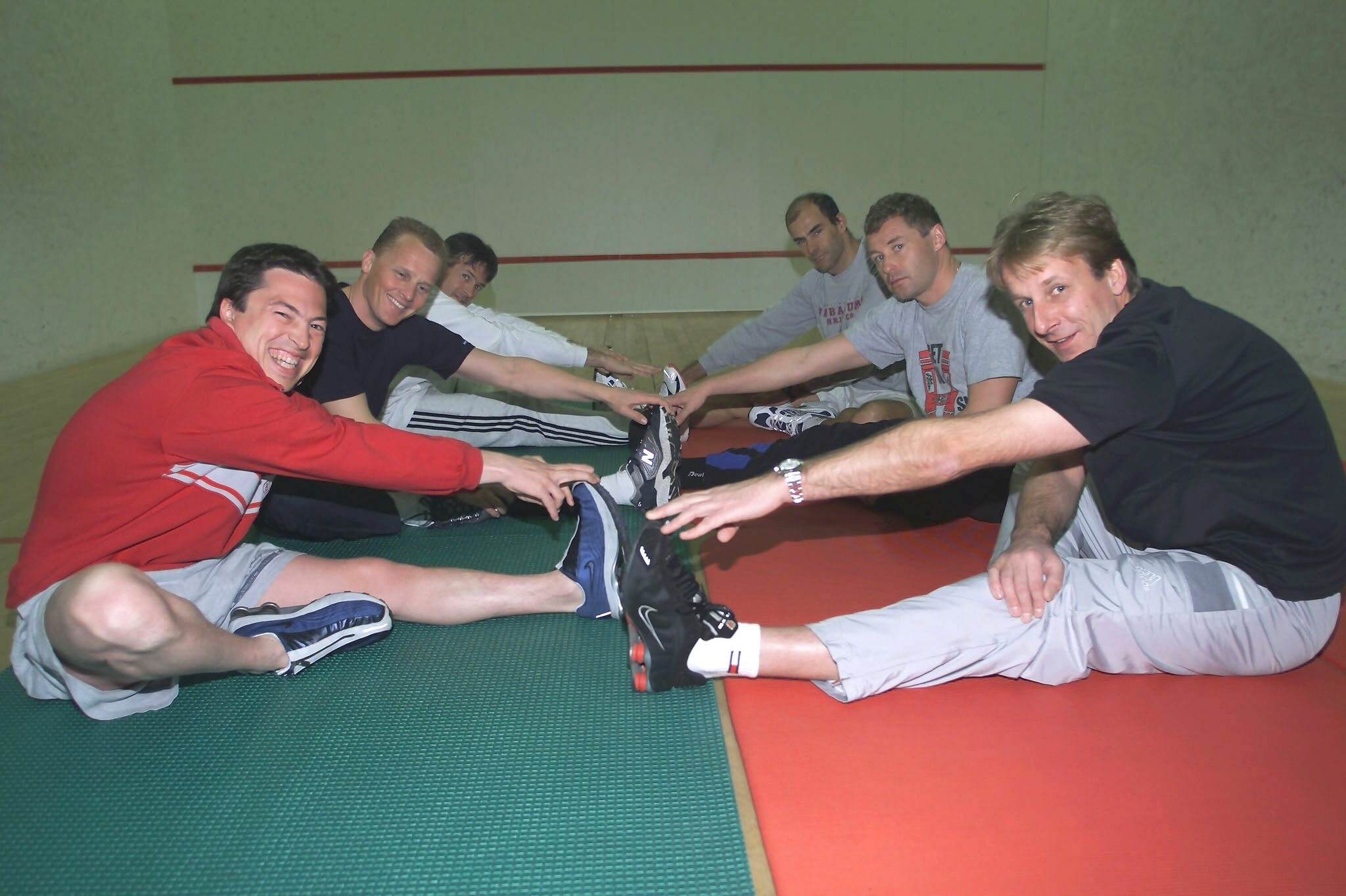 Fitness training 2002