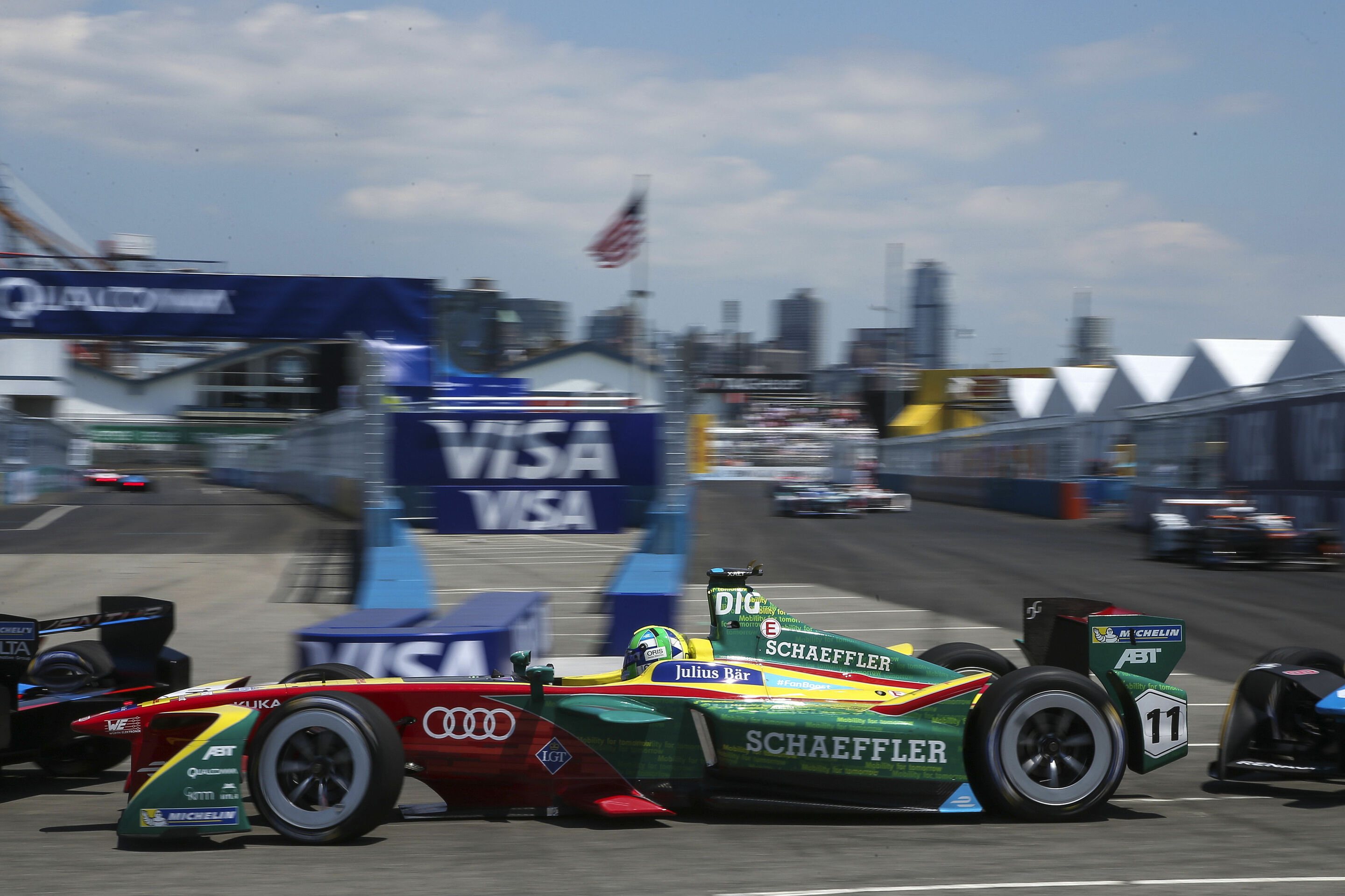 FIA Formel E 2016/2017, New York - ABT Schaeffler FE02 #11, Lucas di Grassi