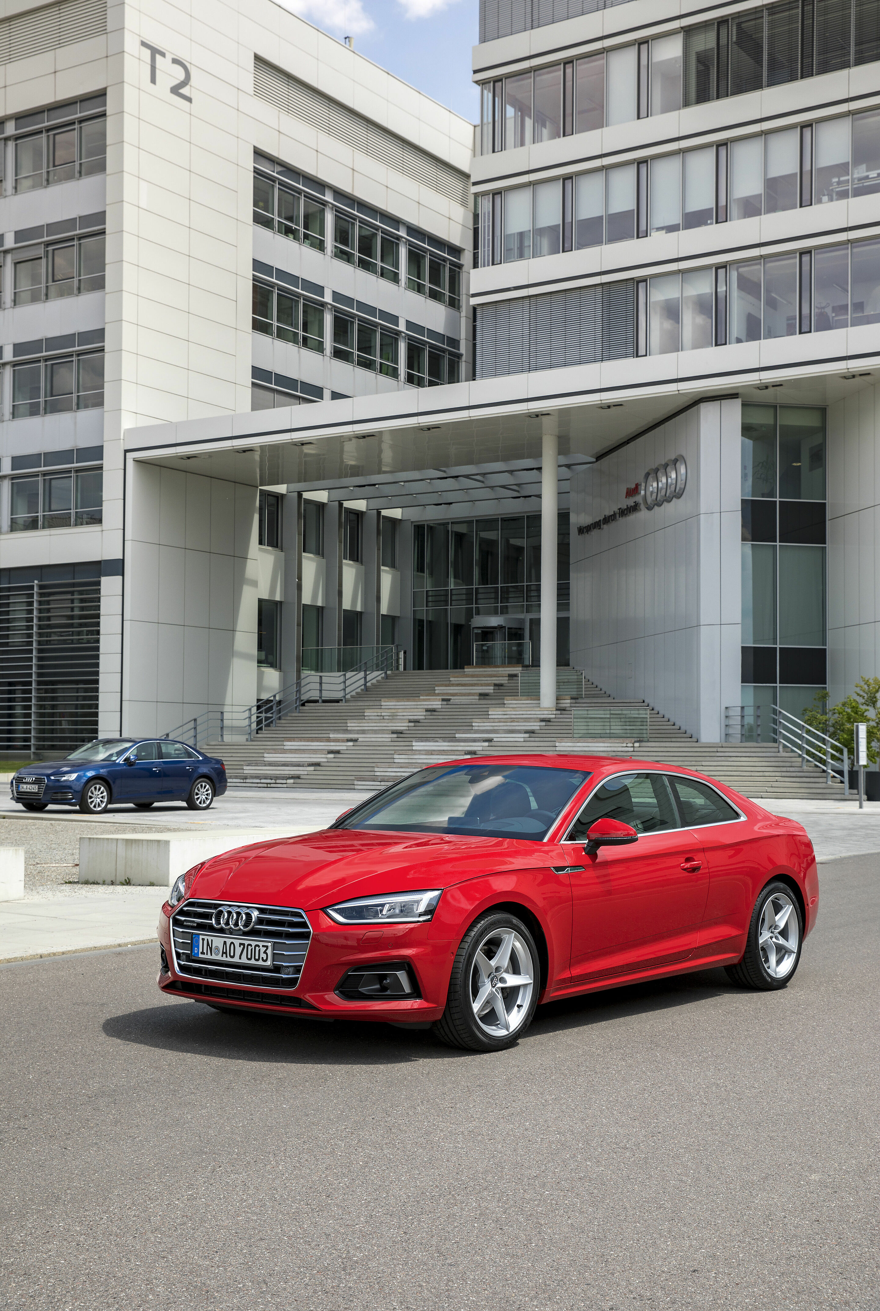 Audi S5 Coupé at the “SE Building“  of the Technical Development at the Headquarters in Ingolstadt