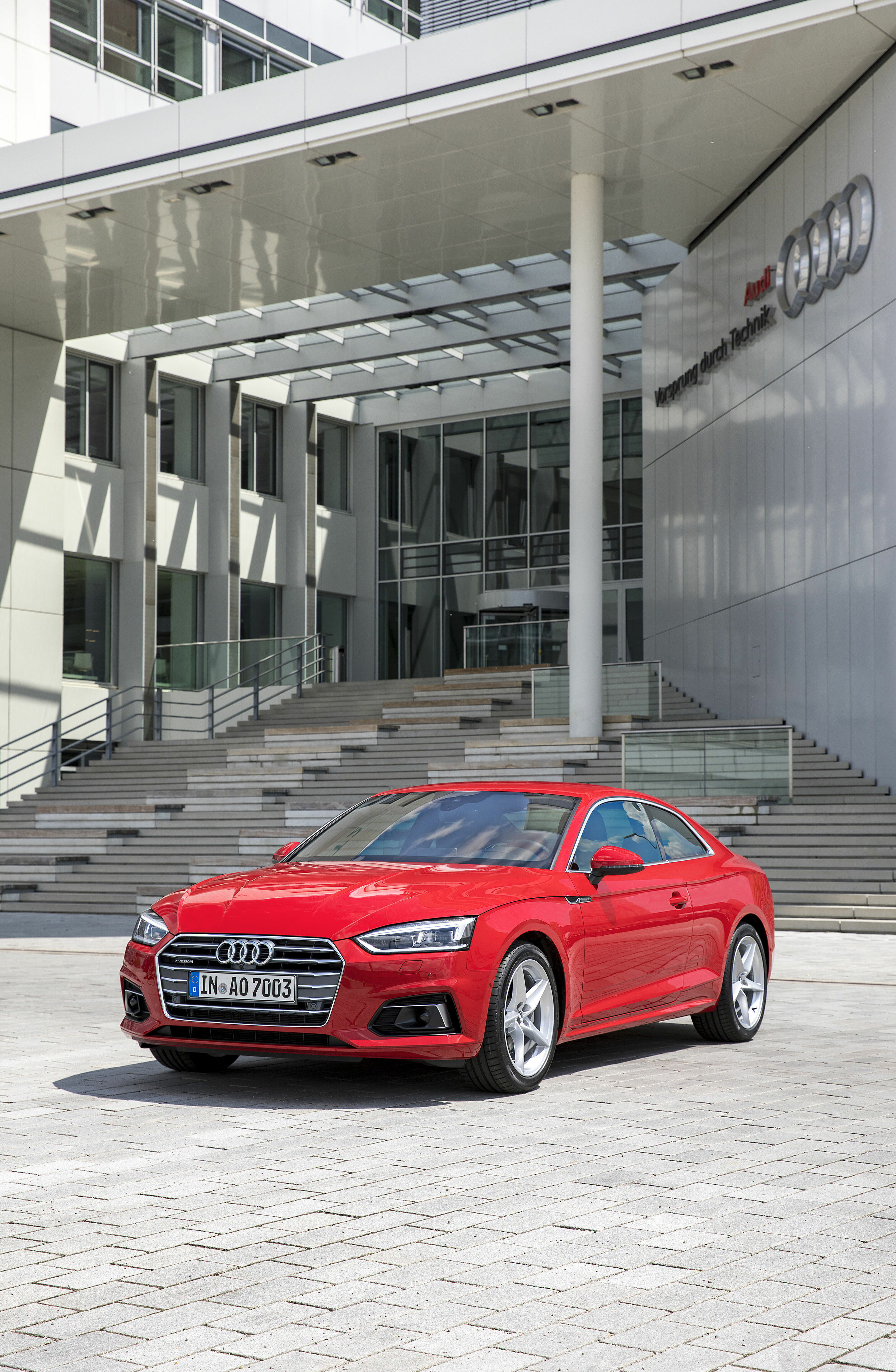 Audi S5 Coupé at the “SE Building“  of the Technical Development at the Headquarters in Ingolstadt