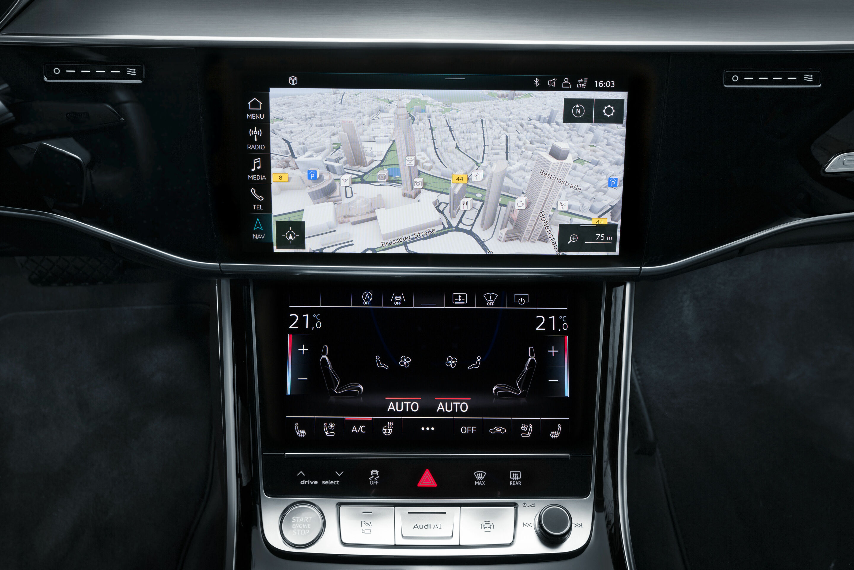 Navigationstechnologie auf höchstem Niveau: Audi und HERE entwickeln Hand in Hand