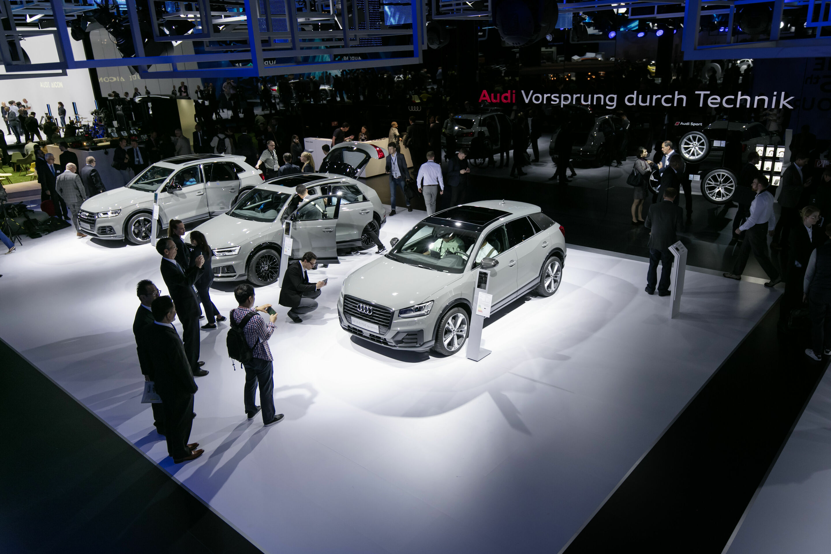 Audi press conference at the IAA in Frankfurt