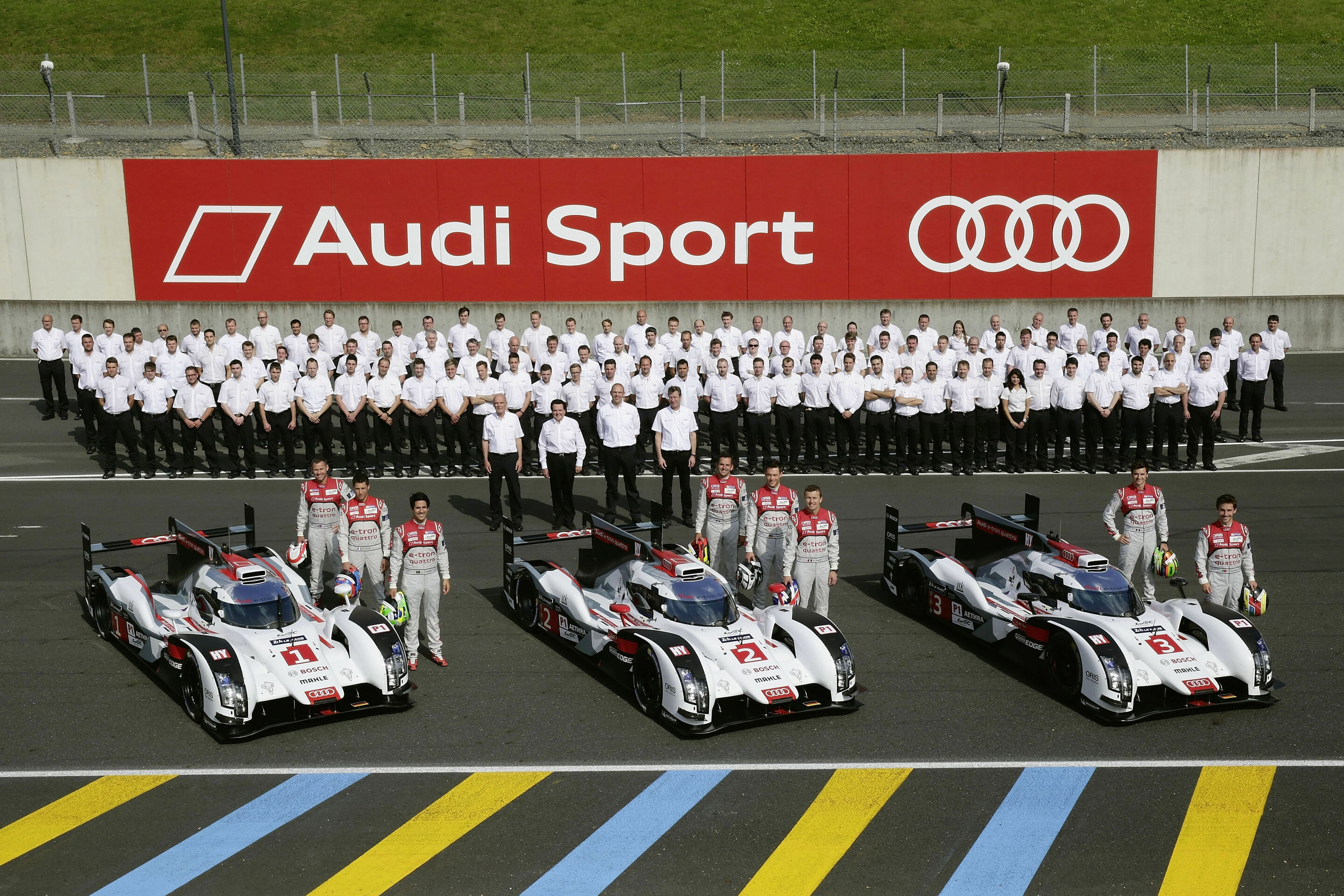 Audi mit verbrauchsgünstigstem Antrieb in Le Mans