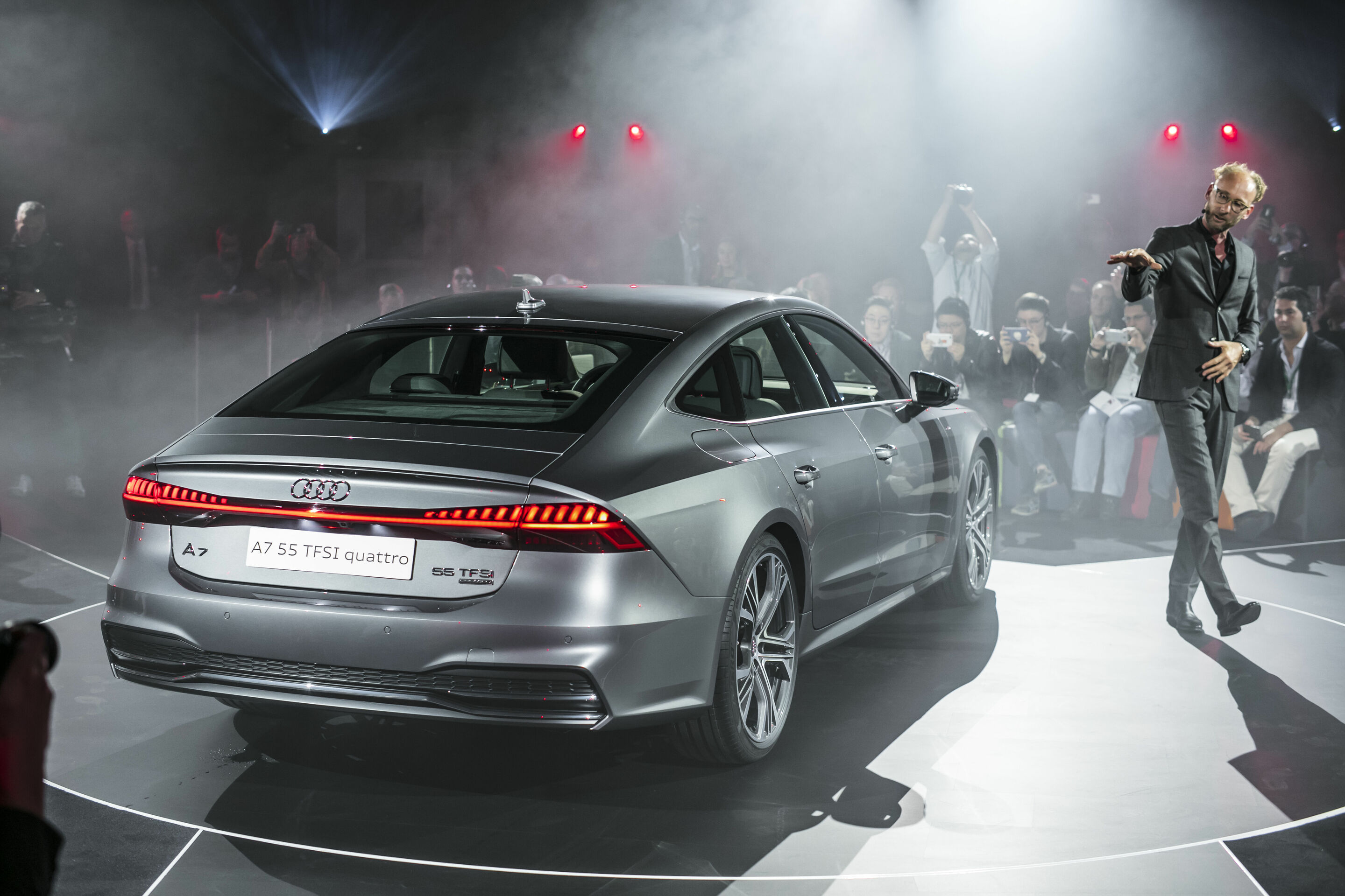Audi A7 Sportback world premiere, Ingolstadt