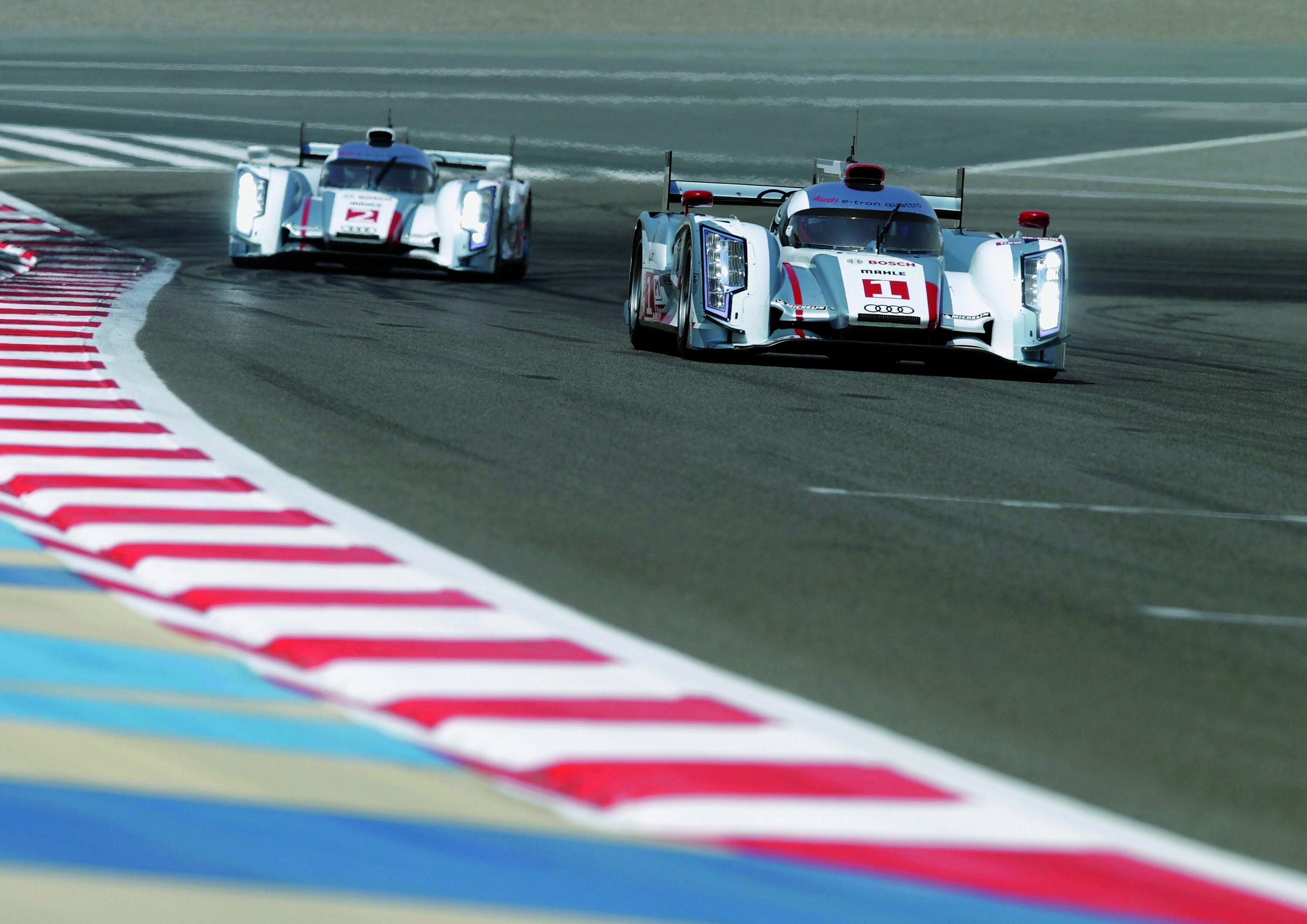 Audi one-two victory in the heat of Bahrain