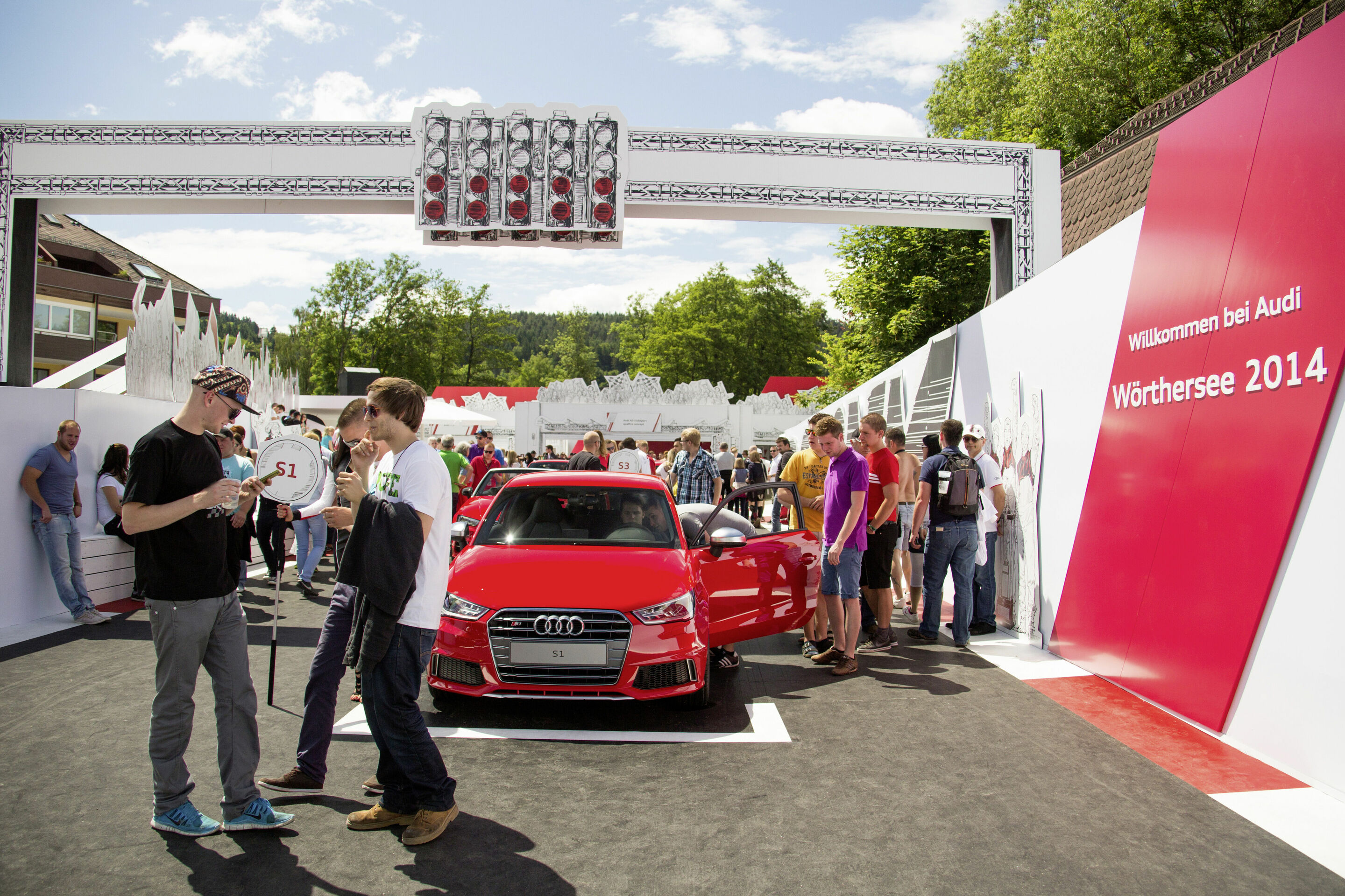 Audi at the 2014 Wörthersee
