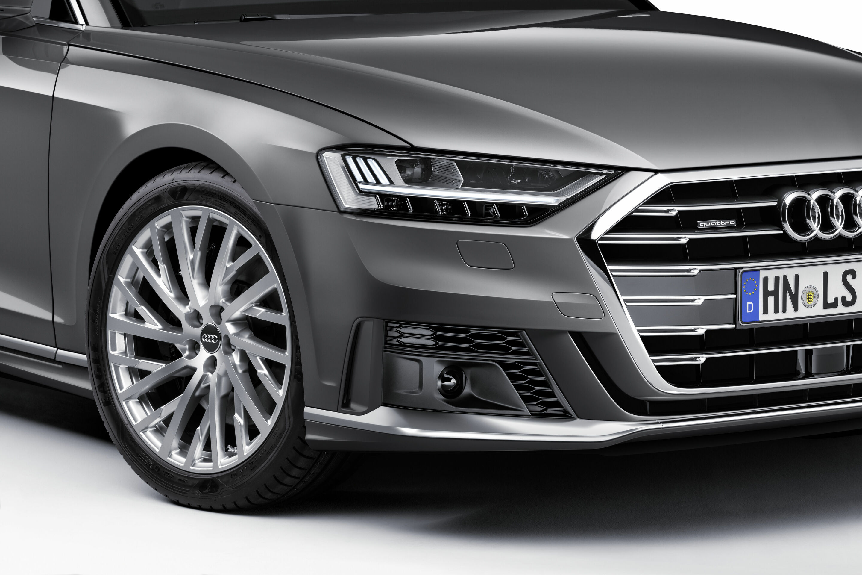 Audi A8 with sport exterior package