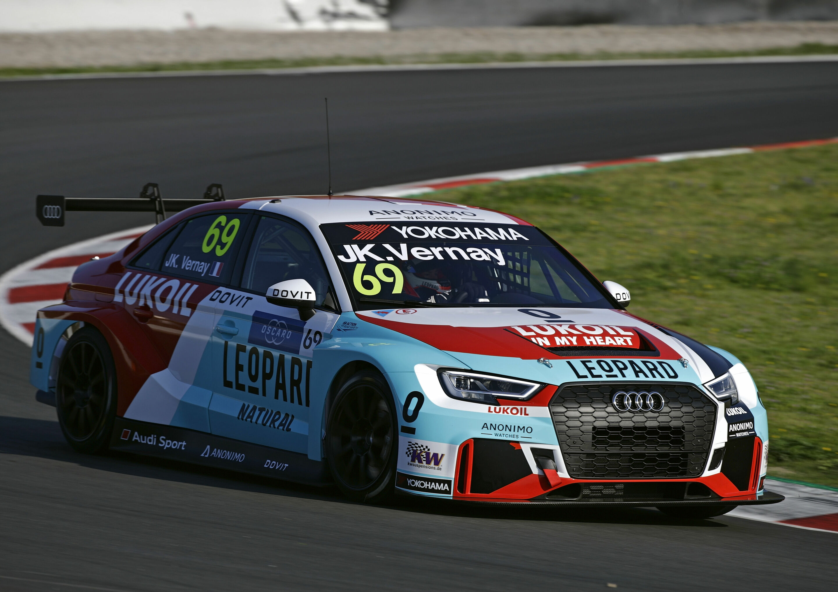WTCR – FIA World Touring Car Cup 2018 - Audi RS 3 LMS #69 (Audi Sport Leopard Lukoil Team), Jean-Karl Vernay