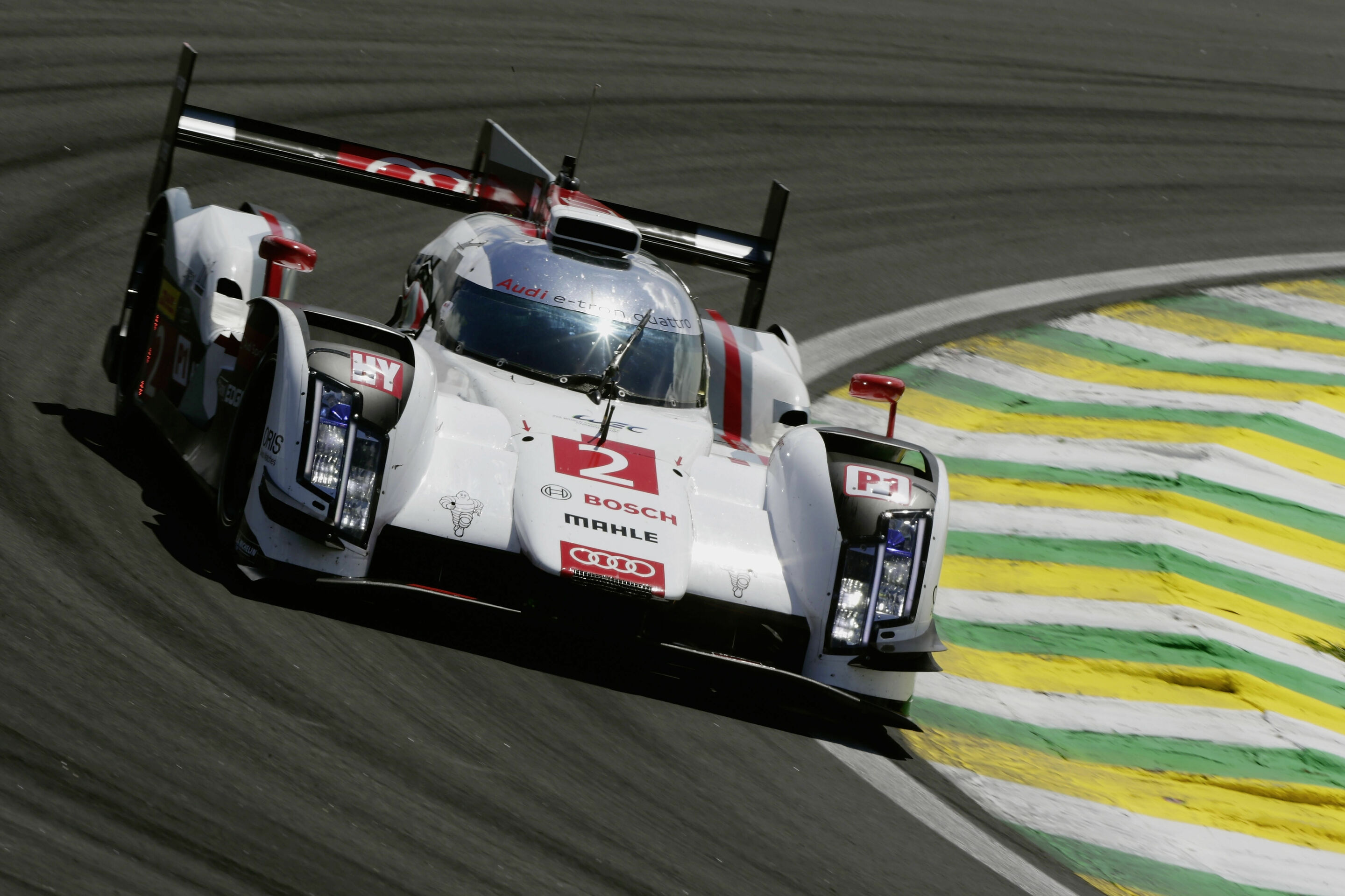 Second row of the grid for Audi in WEC finale