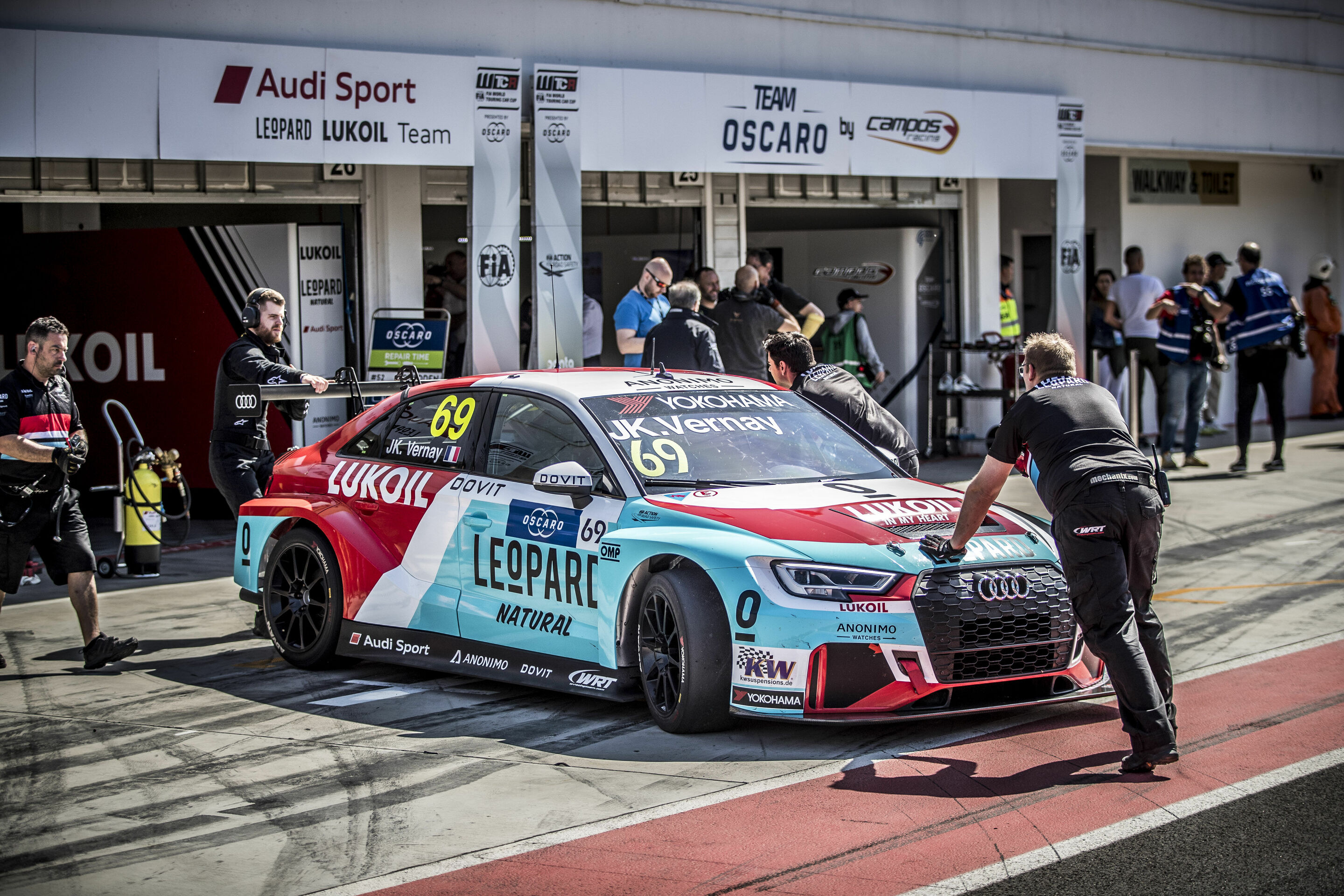WTCR – FIA World Touring Car Cup 2018 - Audi RS 3 LMS #69 (Audi Sport Leopard Lukoil Team), Jean-Karl Vernay