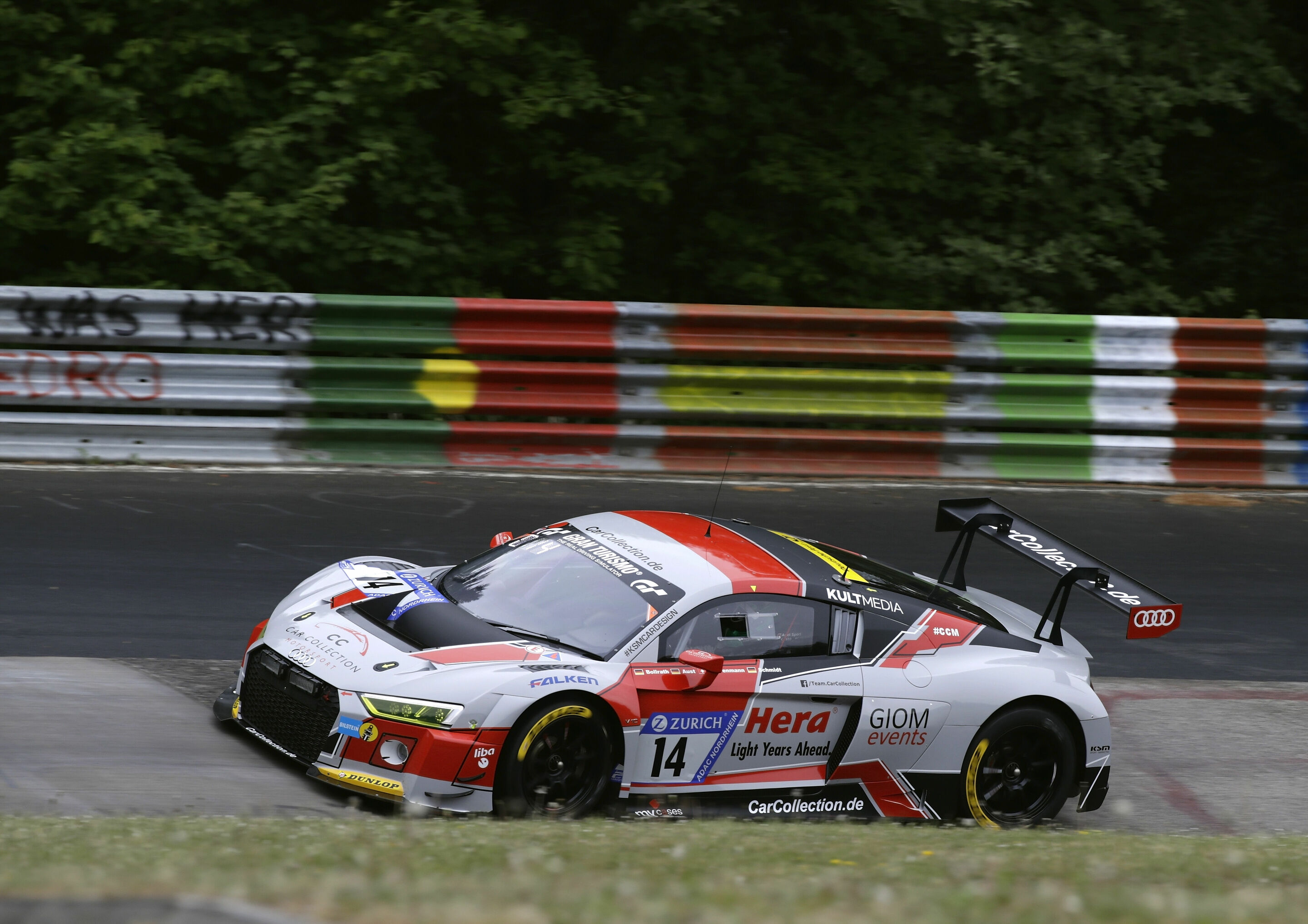 24h Nürburgring 2018 - Audi R8 LMS #14 (Car Collection Motorsport), Stefan Aust/Christian Bollrath/Ronnie Saurenmann/Peter Schmidt