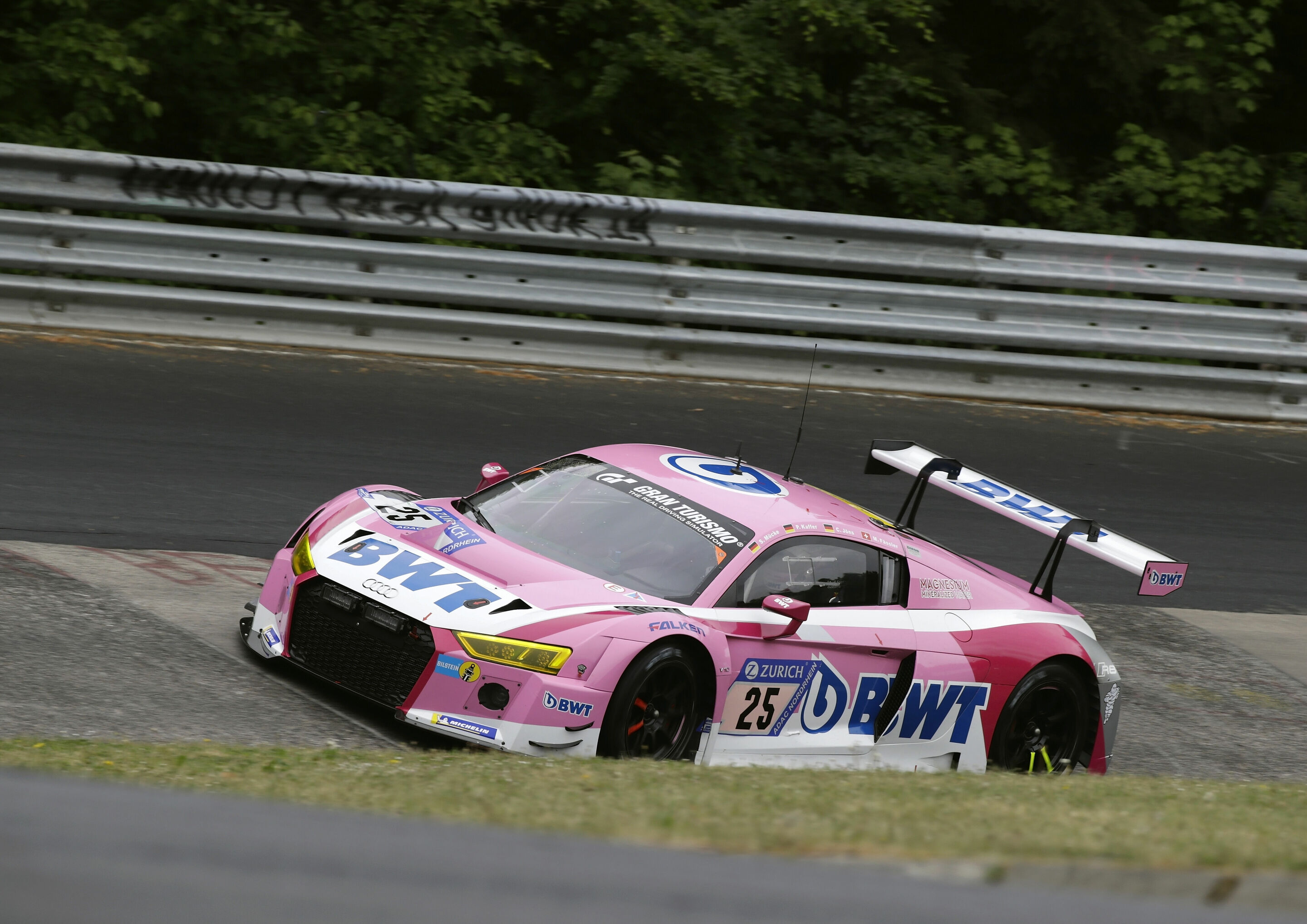 24h Nürburgring 2018 - Audi R8 LMS #25 (Team BWT Mücke Motorsport), Marcel Fässler/Christer Jöns/Pierre Kaffer/Stefan Mücke