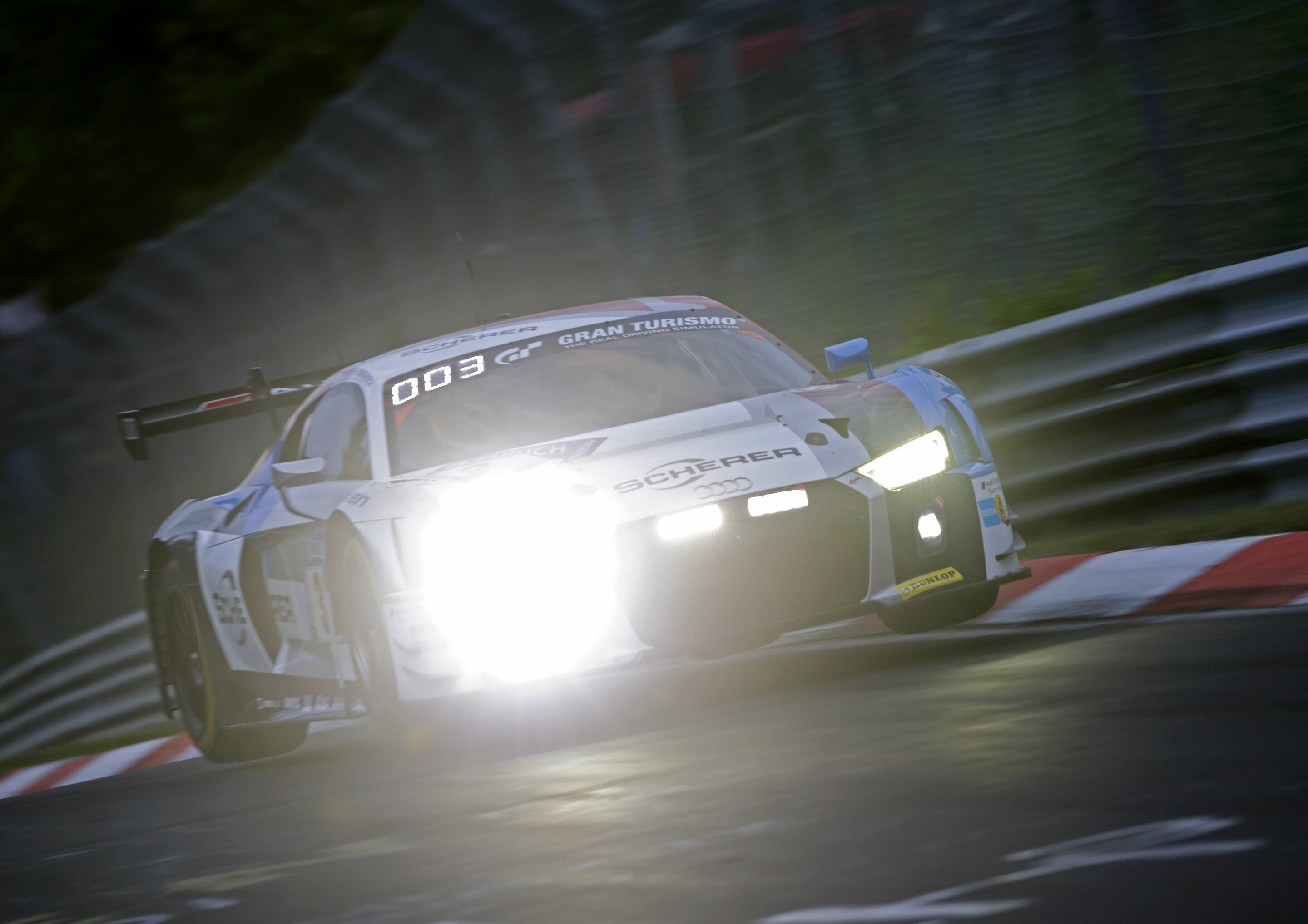 24h Nürburgring 2018 - Audi R8 LMS #3 (Audi Sport Team Phoenix), Christopher Haase/Nico Müller/Frank Stippler/Frédéric Vervisch