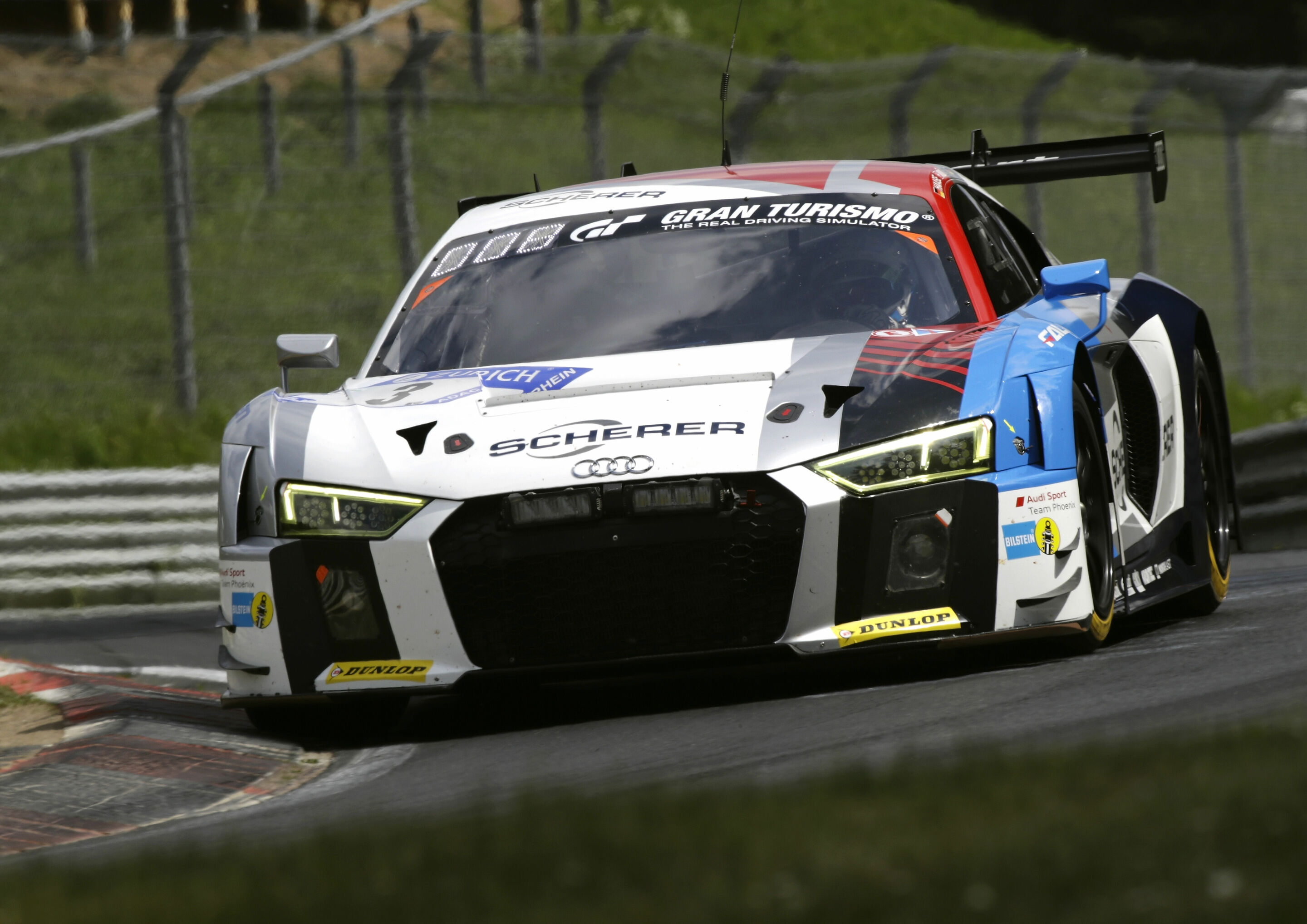 24h Nürburgring 2018 - Audi R8 LMS #3 (Audi Sport Team Phoenix), Christopher Haase/Nico Müller/Frank Stippler/Frédéric Vervisch