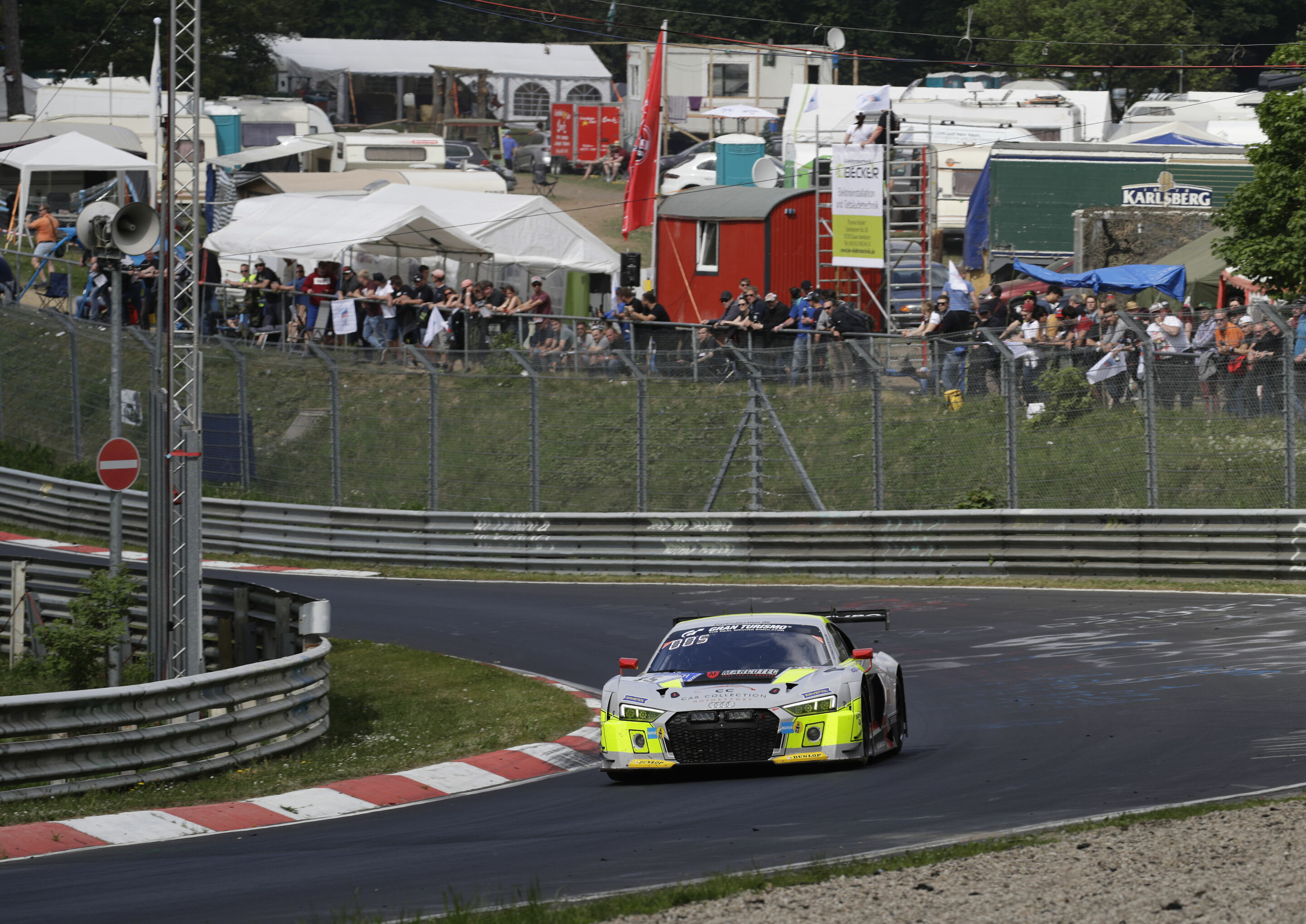 24h Nürburgring 2018 - Audi R8 LMS #15 (Car Collection Motorsport), Christopher Friedrich/Pierre Kaffer/Adrien De Leener/Simon Trummer