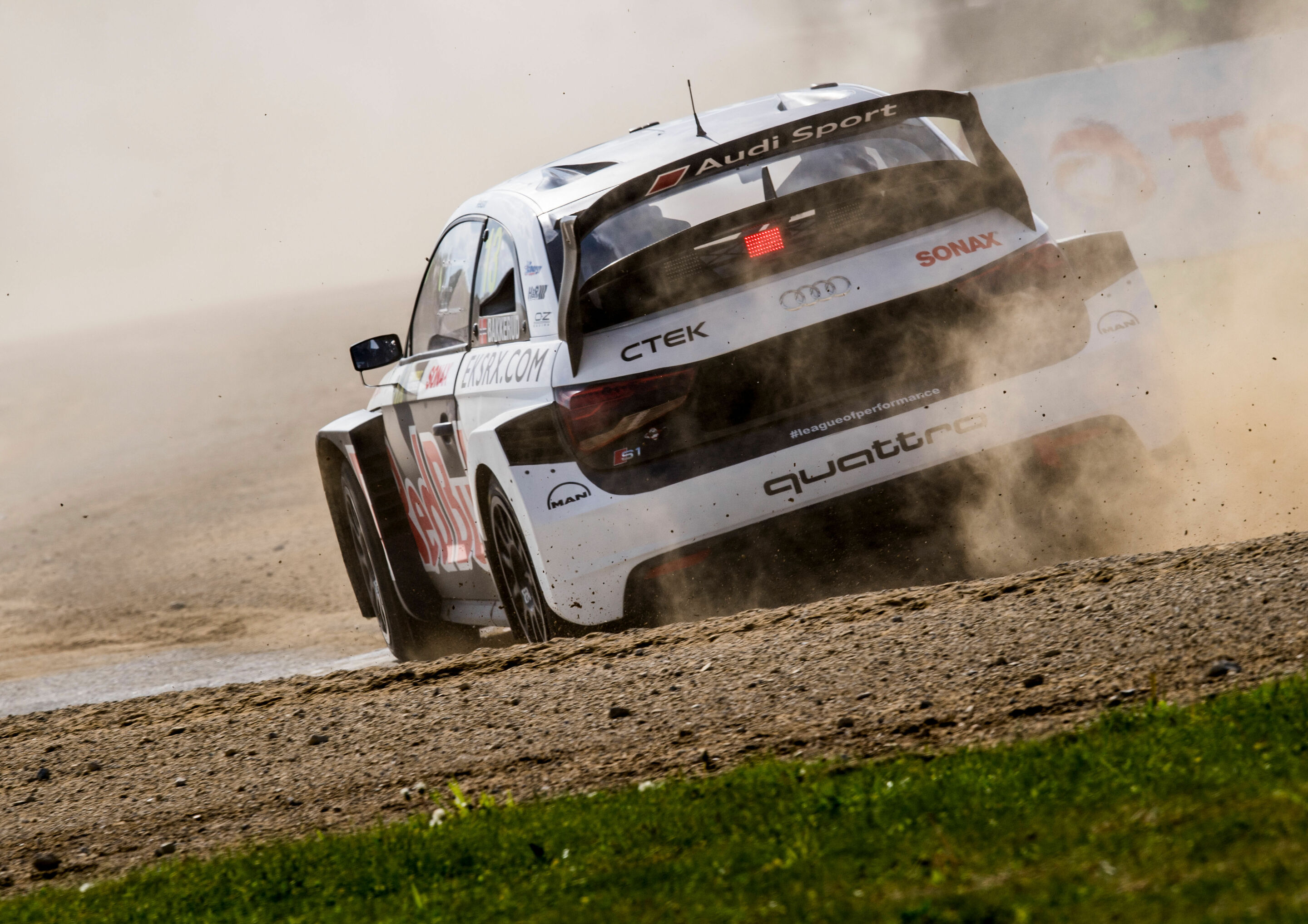 Rallycross-WM 2018, Mettet - Audi S1 EKS RX quattro #13 (EKS Audi Sport), Andreas Bakkerud