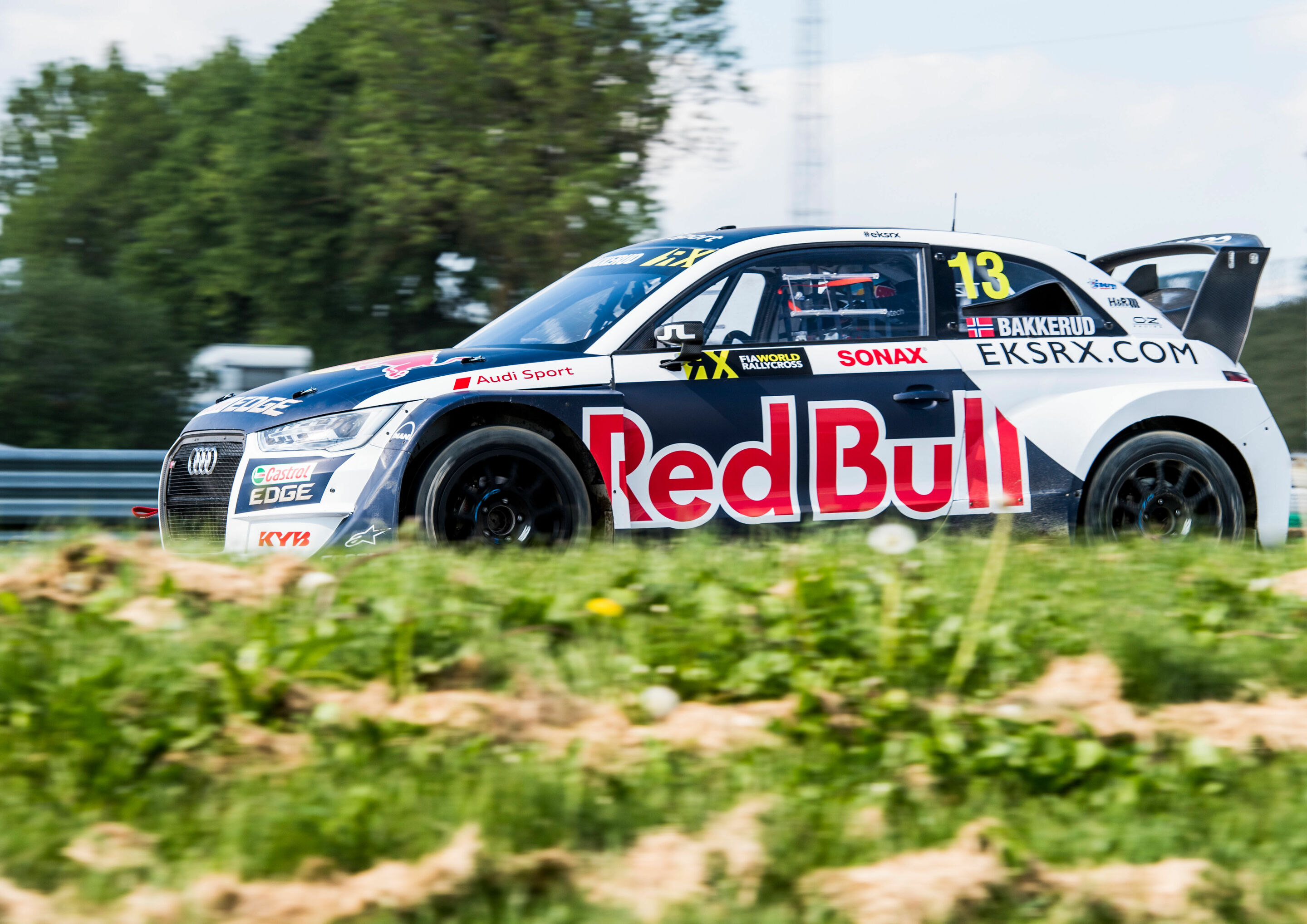Rallycross-WM 2018, Mettet - Audi S1 EKS RX quattro #13 (EKS Audi Sport), Andreas Bakkerud
