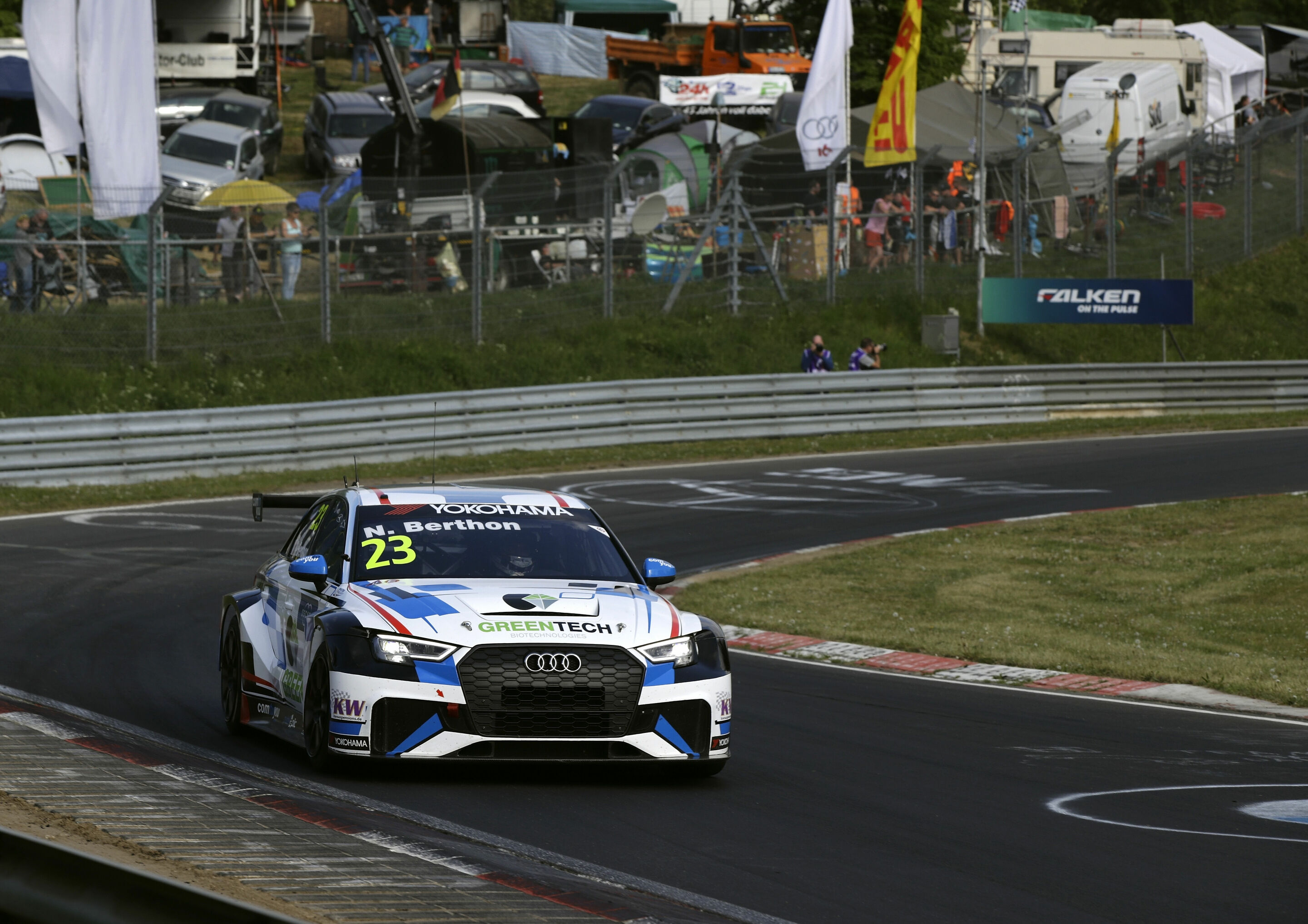 WTCR – FIA-Tourenwagen-Weltcup 2018 - Audi RS 3 LMS #23 (Comtoyou Racing), Nathanaël Berthon