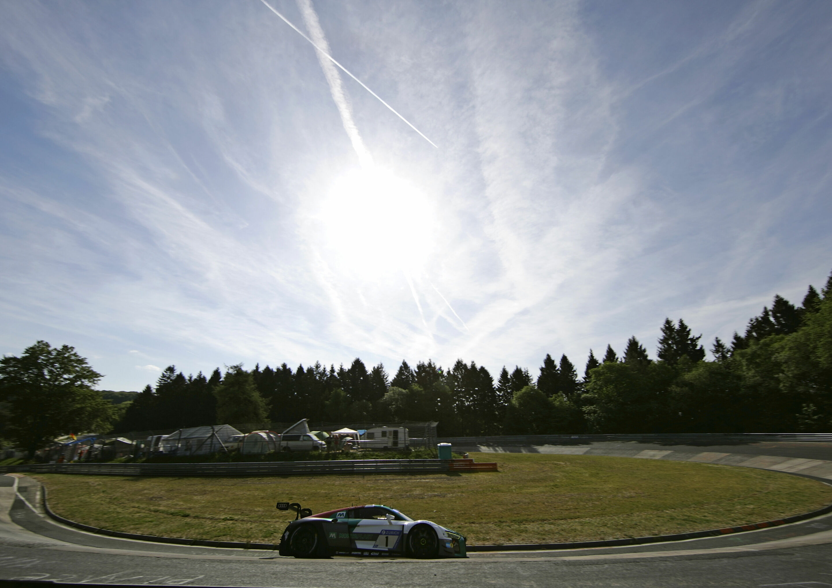 24h Nürburgring 2018 - Audi R8 LMS #1 (Audi Sport Team Land), Kelvin van der Linde/Sheldon van der Linde/Christopher Mies/René Rast)