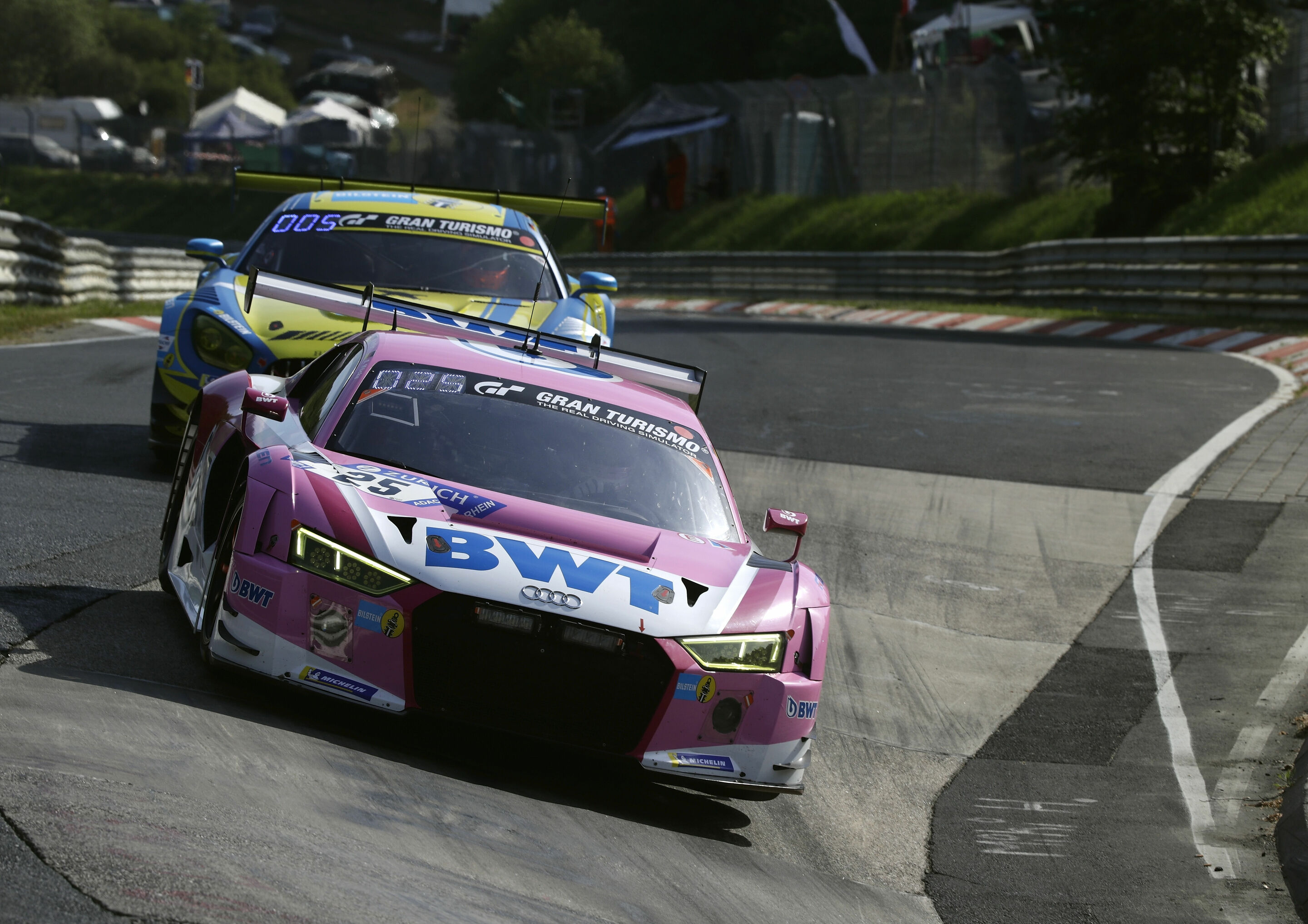 24h Nürburgring 2018 - Audi R8 LMS #25 (Team BWT Mücke Motorsport), Marcel Fässler/Christer Jöns/Pierre Kaffer/Stefan Mücke)