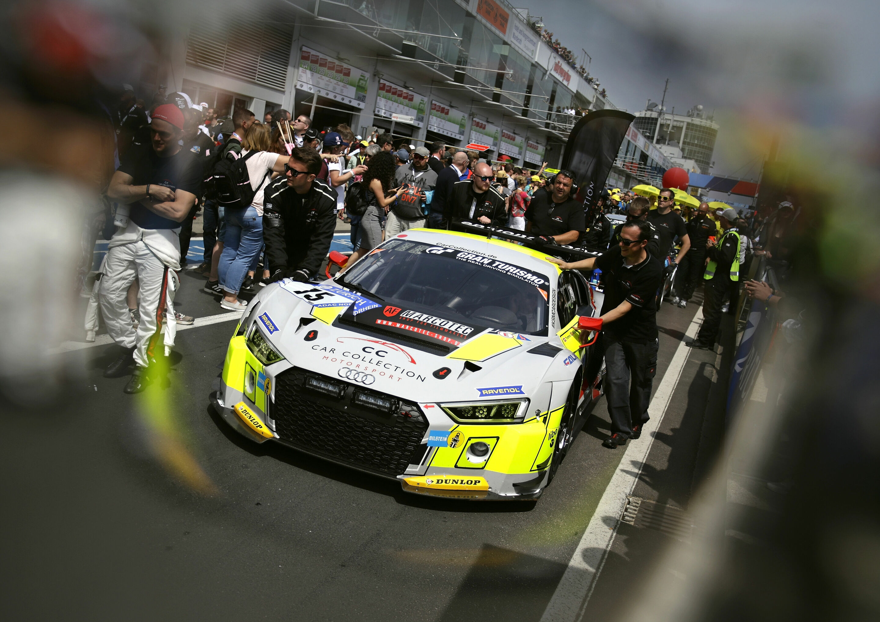 24h Nürburgring 2018 - Audi R8 LMS #15 (Car Collection Motorsport), Christopher Friedrich/Pierre Kaffer/Adrien De Leener/Simon Trummer