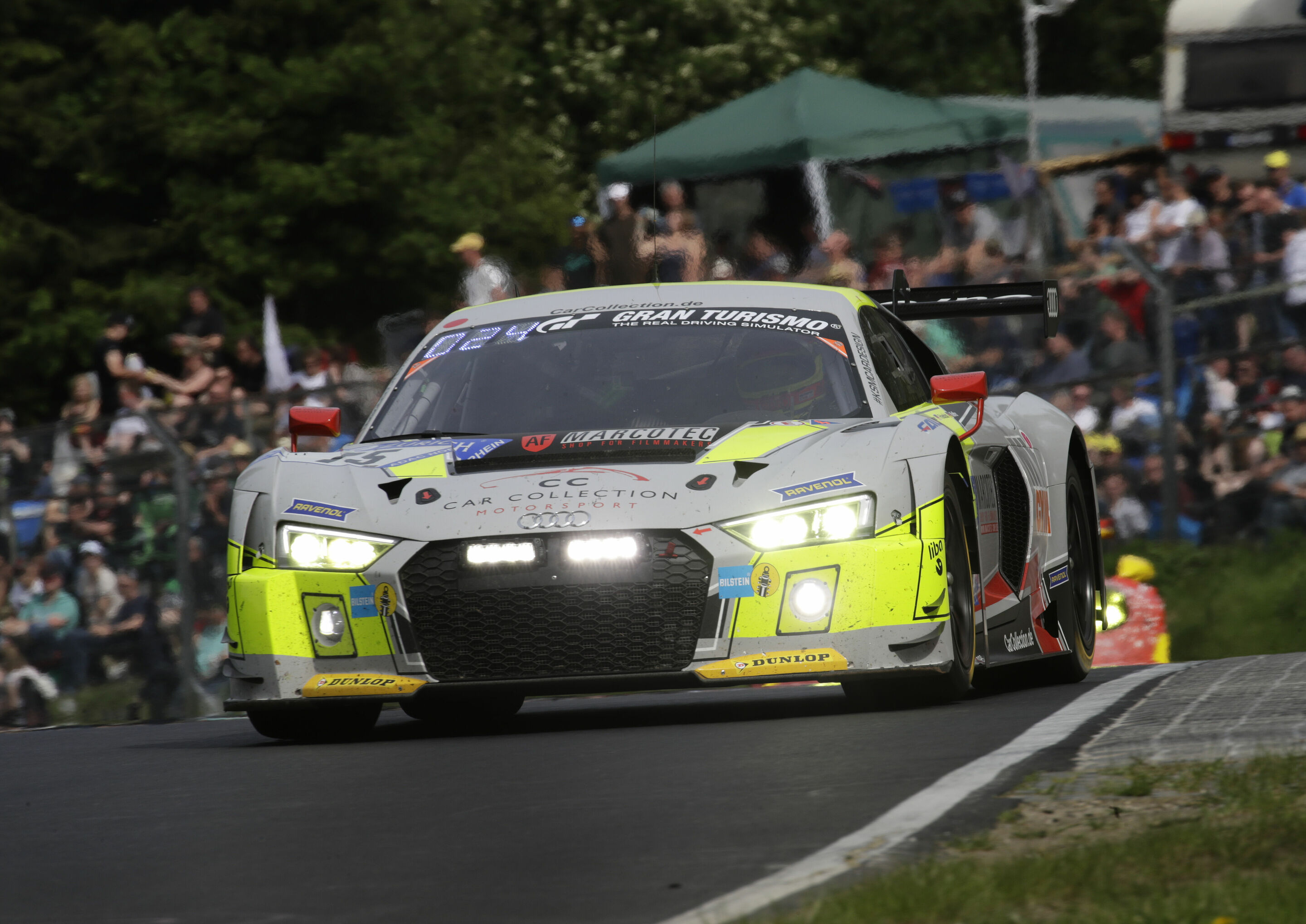 24h Nürburgring 2018 - Audi R8 LMS #15 (Car Collection Motorsport), Christopher Friedrich/Pierre Kaffer/Adrien De Leener/Simon Trummer