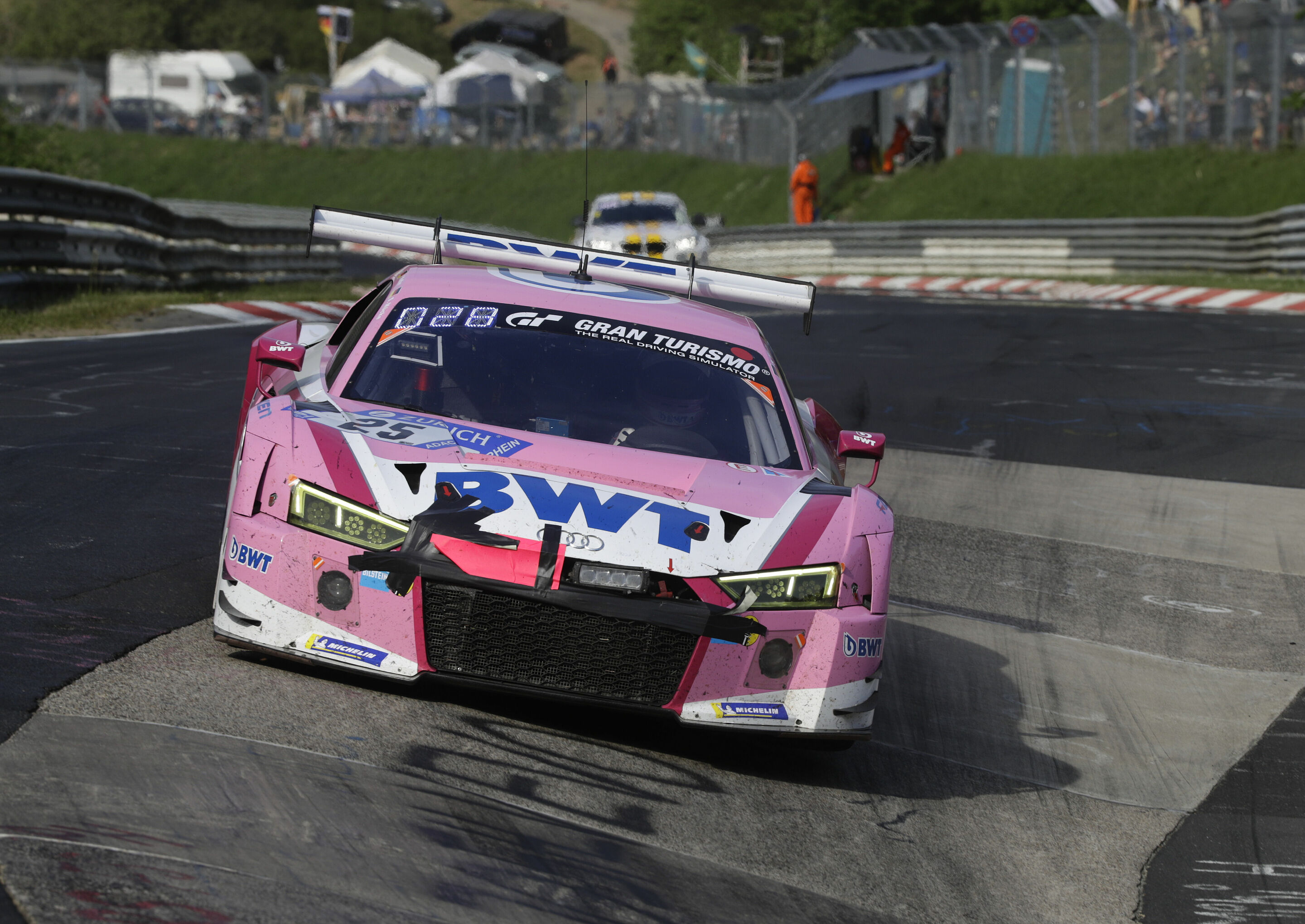24h Nürburgring 2018 - Audi R8 LMS #25 (Team BWT Mücke Motorsport), Marcel Fässler/Christer Jöns/Pierre Kaffer/Stefan Mücke