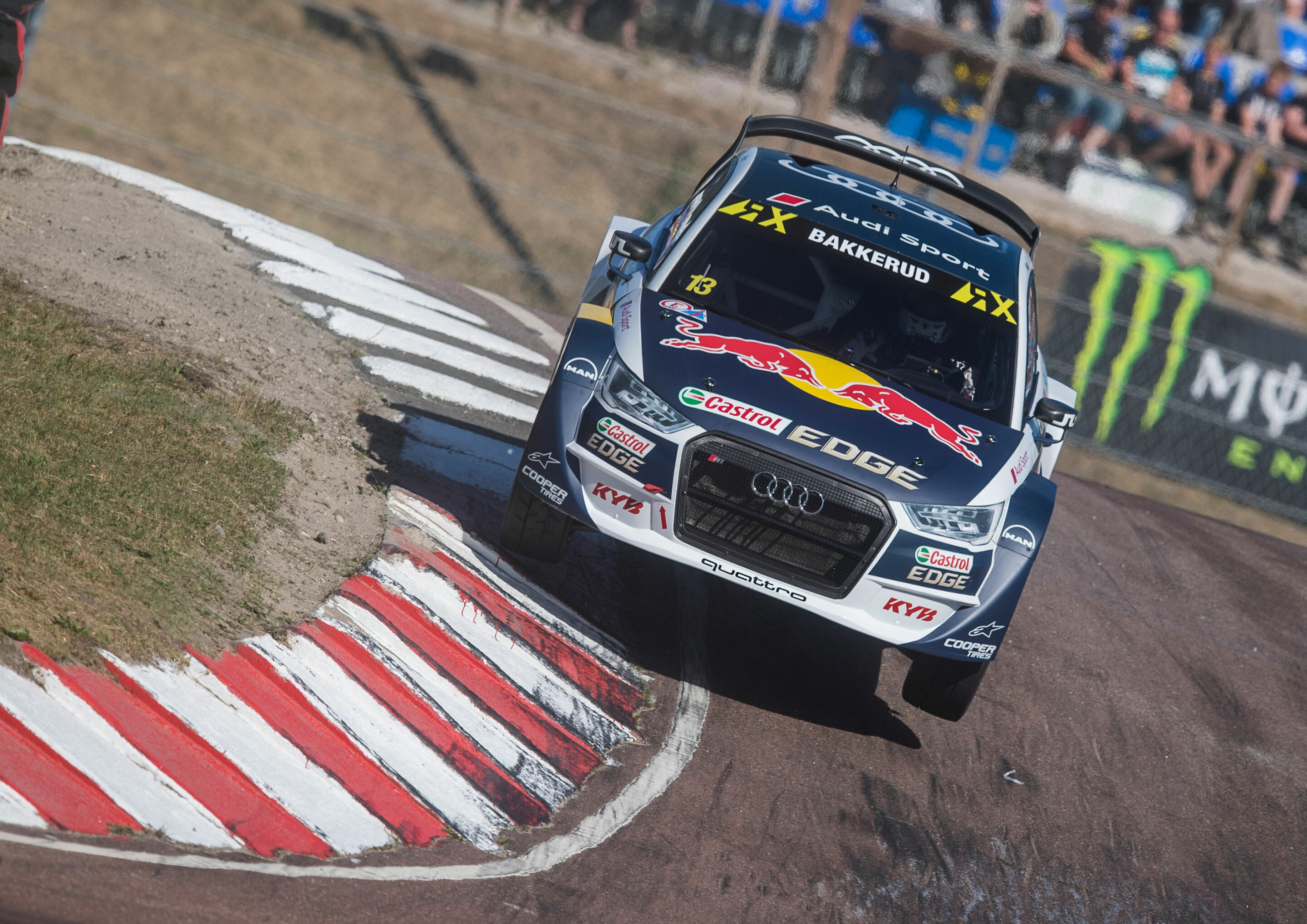 FIA World Rallycross Championship 2018, Sweden - Audi S1 EKS RX quattro #13 (EKS), Andreas Bakkerud