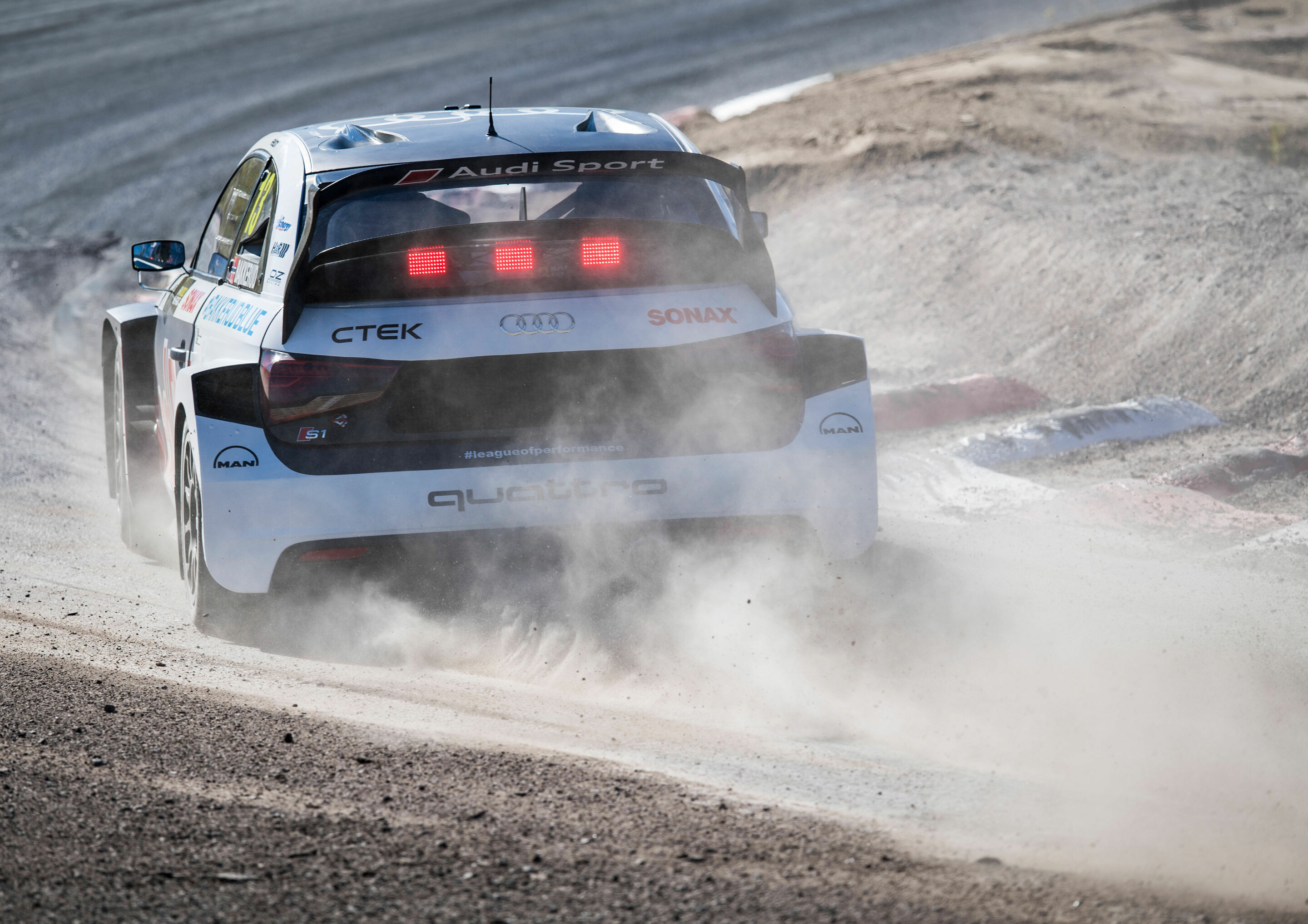 Rallycross-WM 2018, Höljes - Audi S1 EKS RX quattro #13 (EKS), Andreas Bakkerud