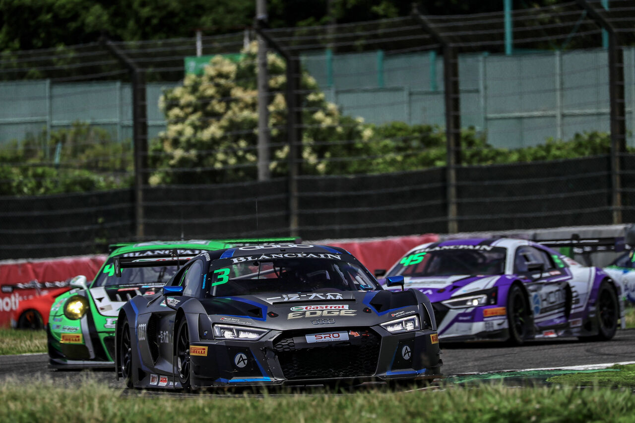 First victory this season for Audi in Blancpain GT Series Asia Audi