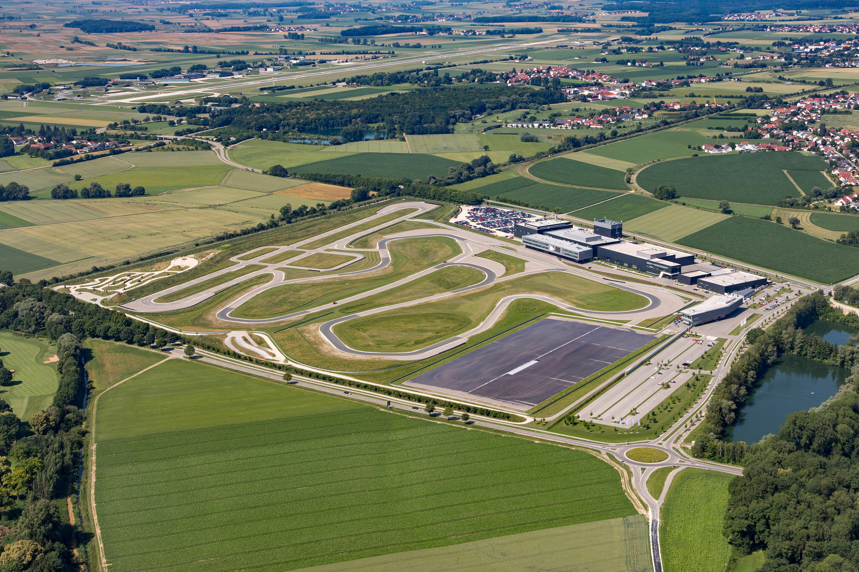 Audi Site Neuburg aerial photo