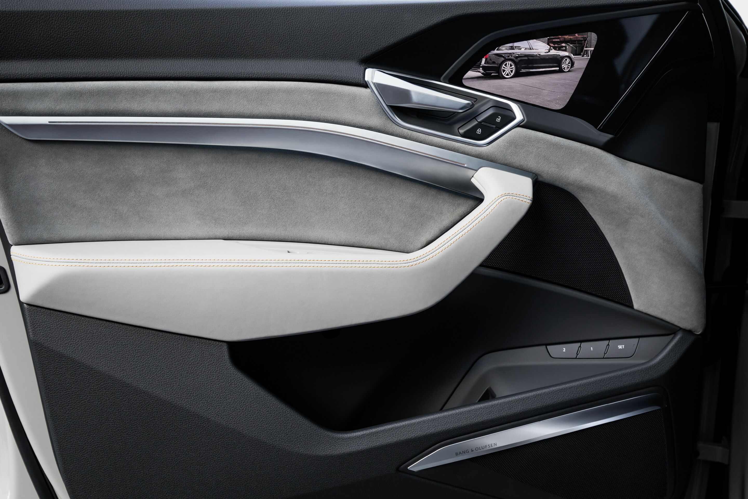 Das Interieur des Audi e-tron-Prototypen
