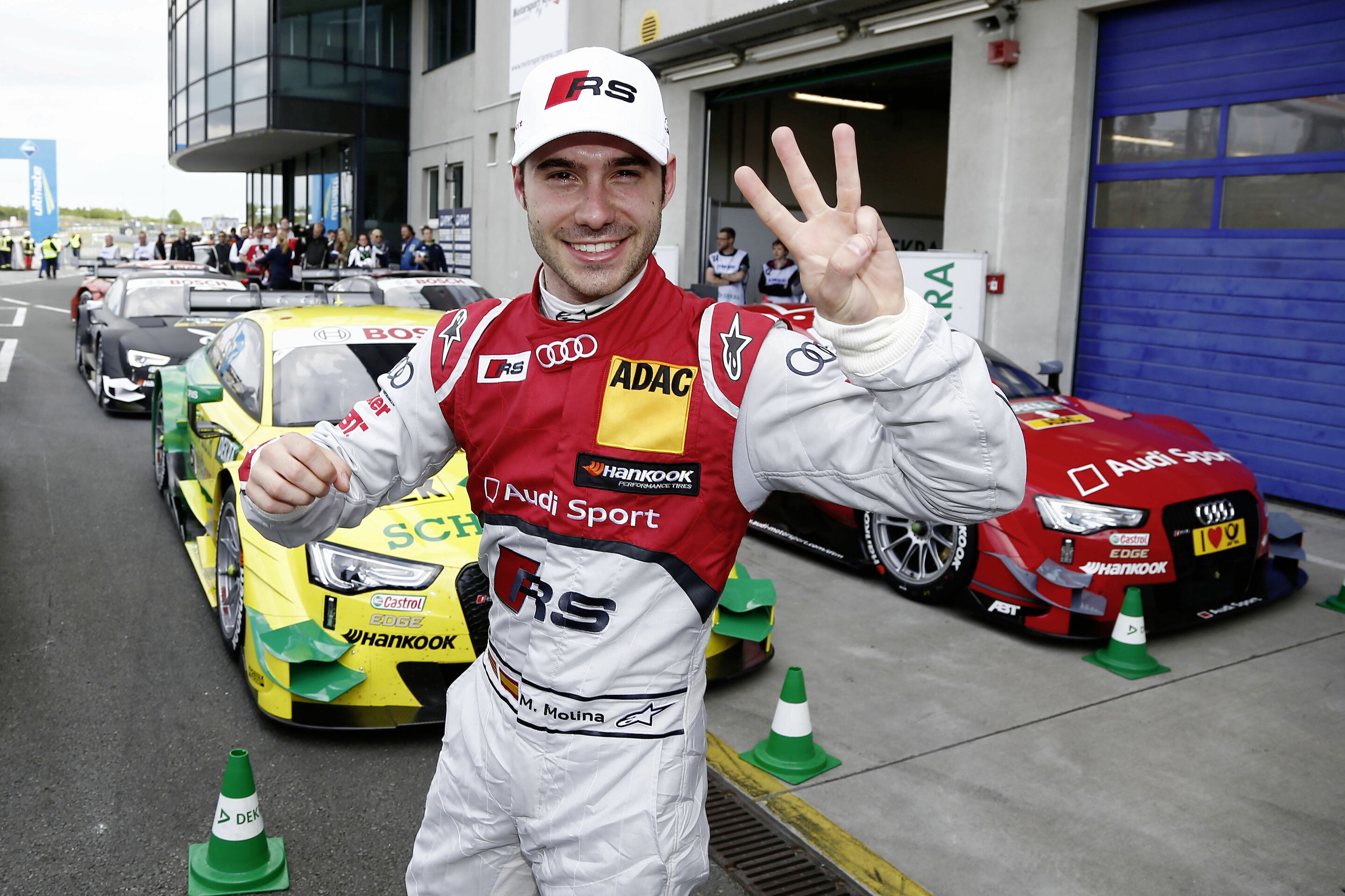 'Magic' Molina: record lap in an Audi
