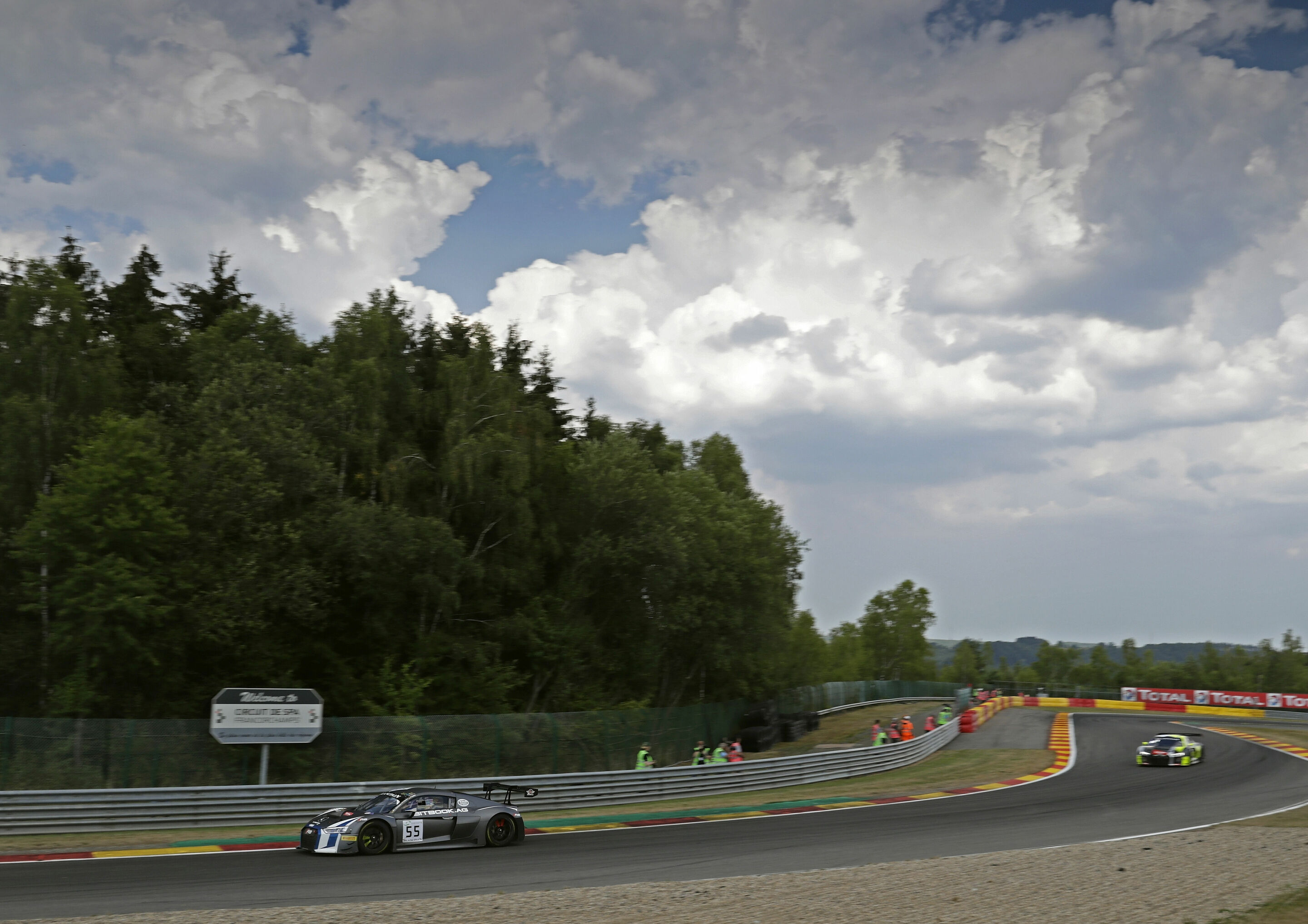 24h Spa 2018 - Audi R8 LMS #55 (Attempto Racing), Pierre Kaffer/Clemens Schmid/Kim-Luis Schramm
