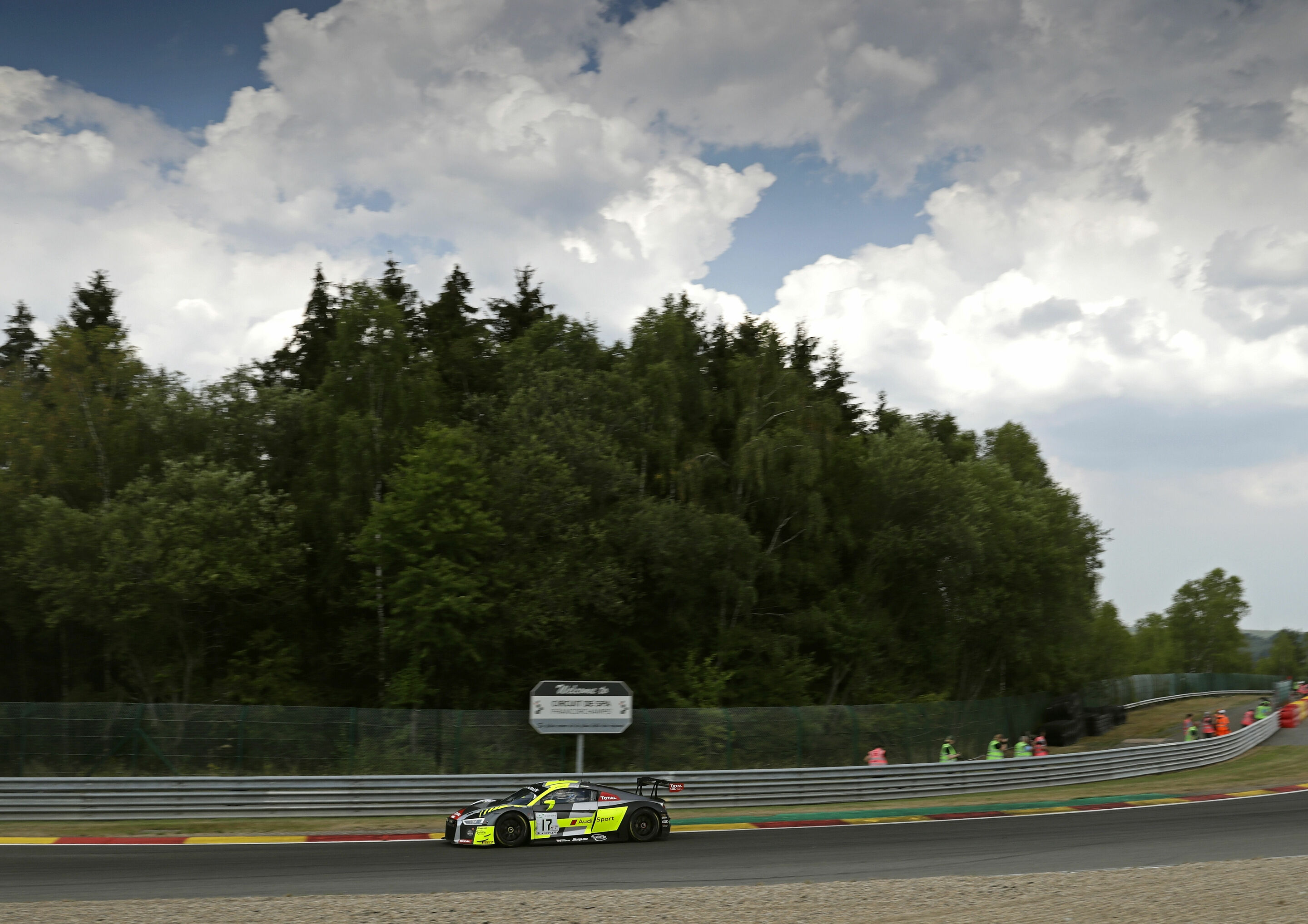 24h Spa 2018 - Audi R8 LMS #17 (Belgian Audi Club Team WRT), Marcel Fässler/Stuart Leonard/Daniel Serra