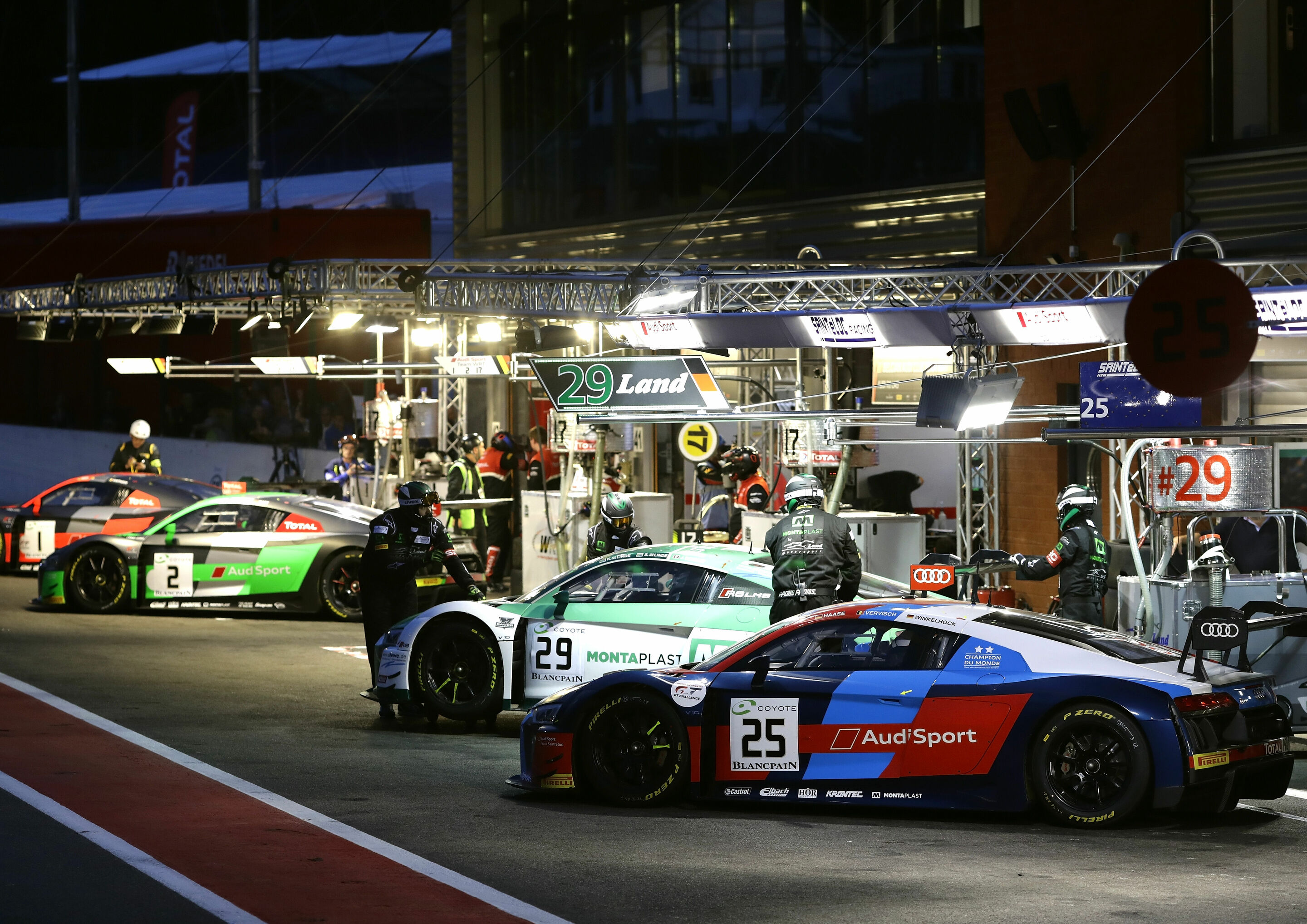 24h Spa 2018 - Audi R8 LMS #25 (Audi Sport Team Saintéloc), Christopher Haase/Frédéric Vervisch/Markus Winkelhock