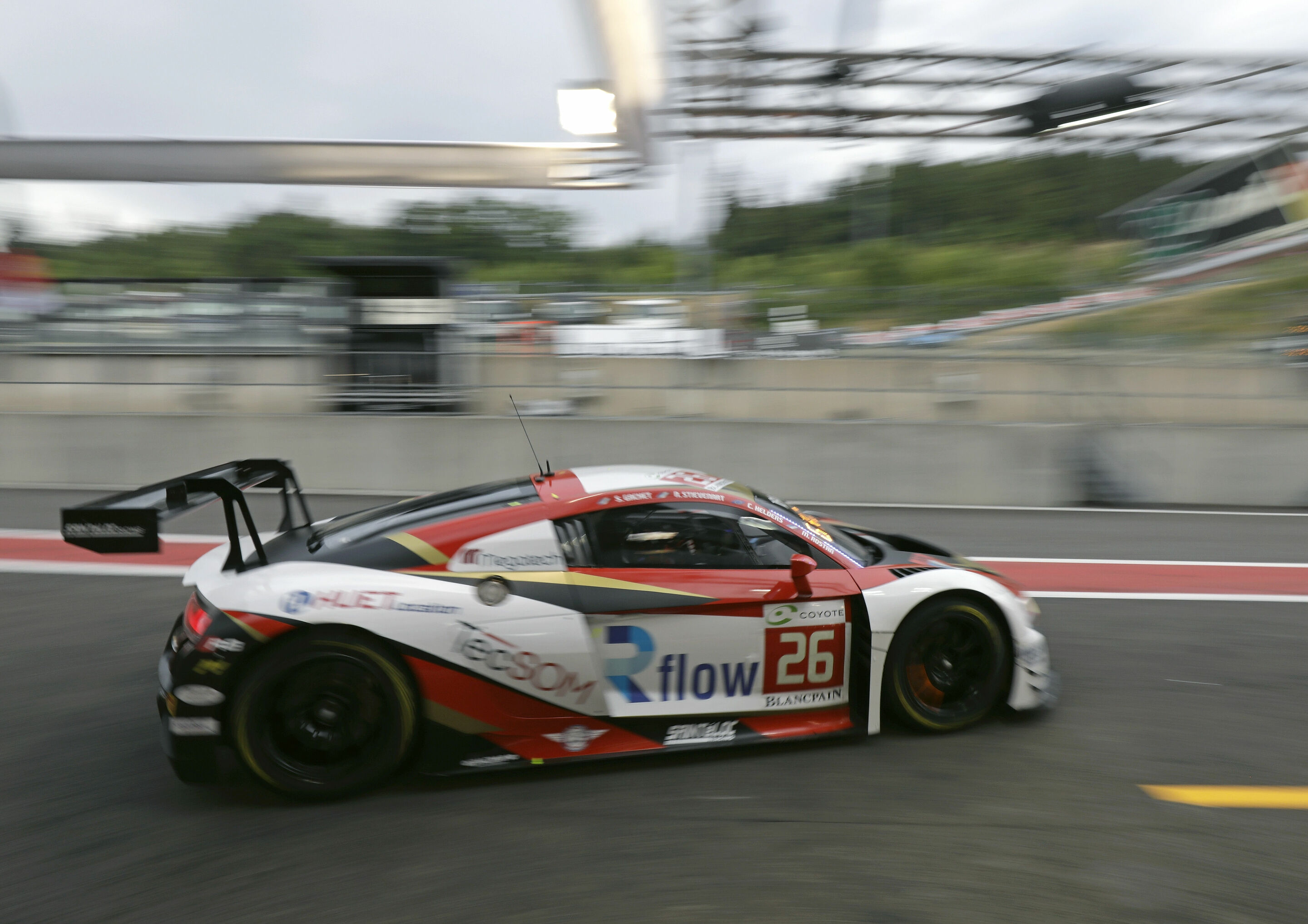 24h Spa 2018 - Audi R8 LMS #26 (Saintéloc Racing), Simon Gachet/Christian Kelders/Marc Rostan/Nyls Stievenart