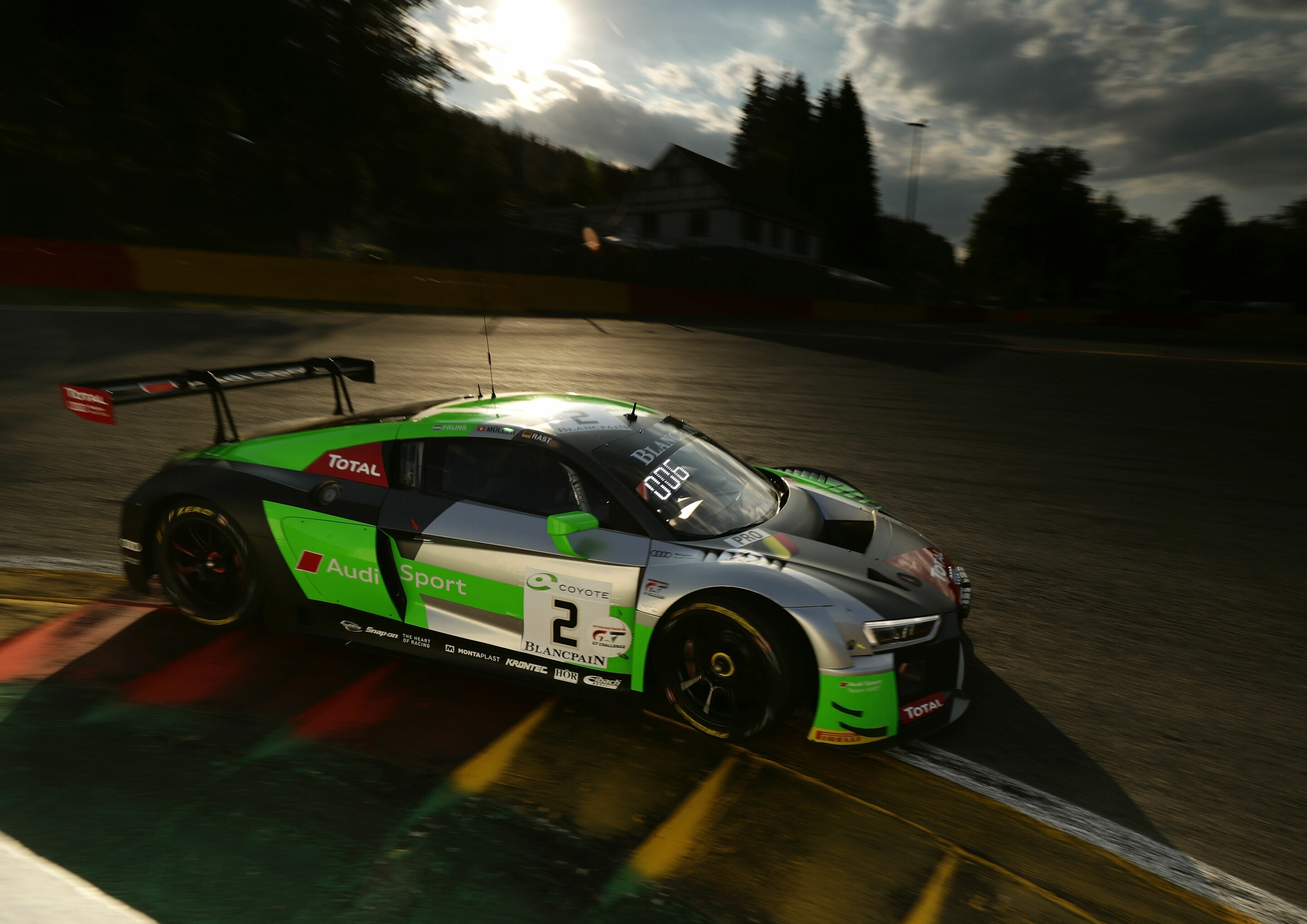 24h Spa 2018 - Audi R8 LMS #2 (Audi Sport Team WRT), Robin Frijns/Nico Müller/René Rast