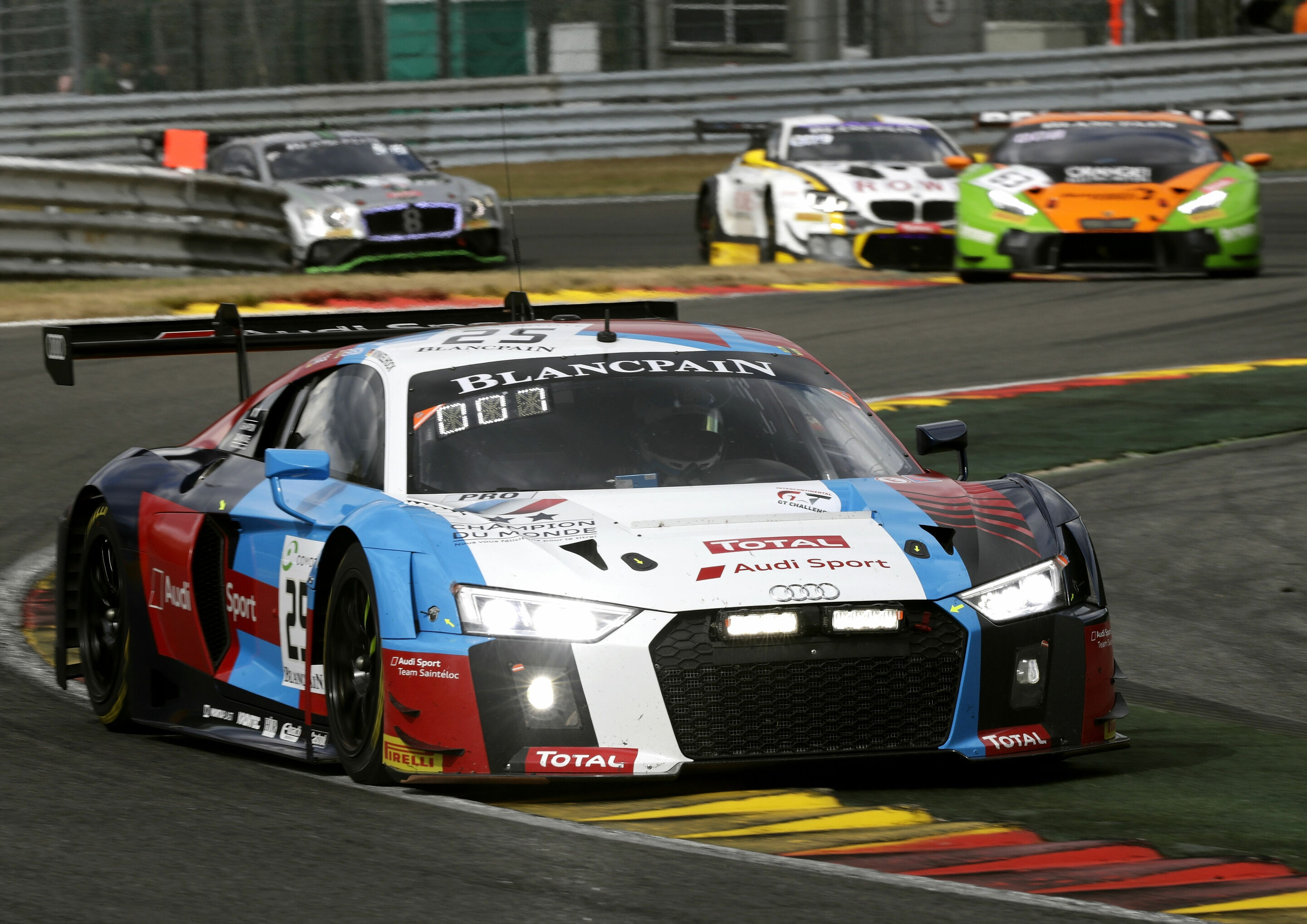 24h Spa 2018 - Audi R8 LMS #25 (Audi Sport Team Saintéloc), Christopher Haase/Frédéric Vervisch/Markus Winkelhock