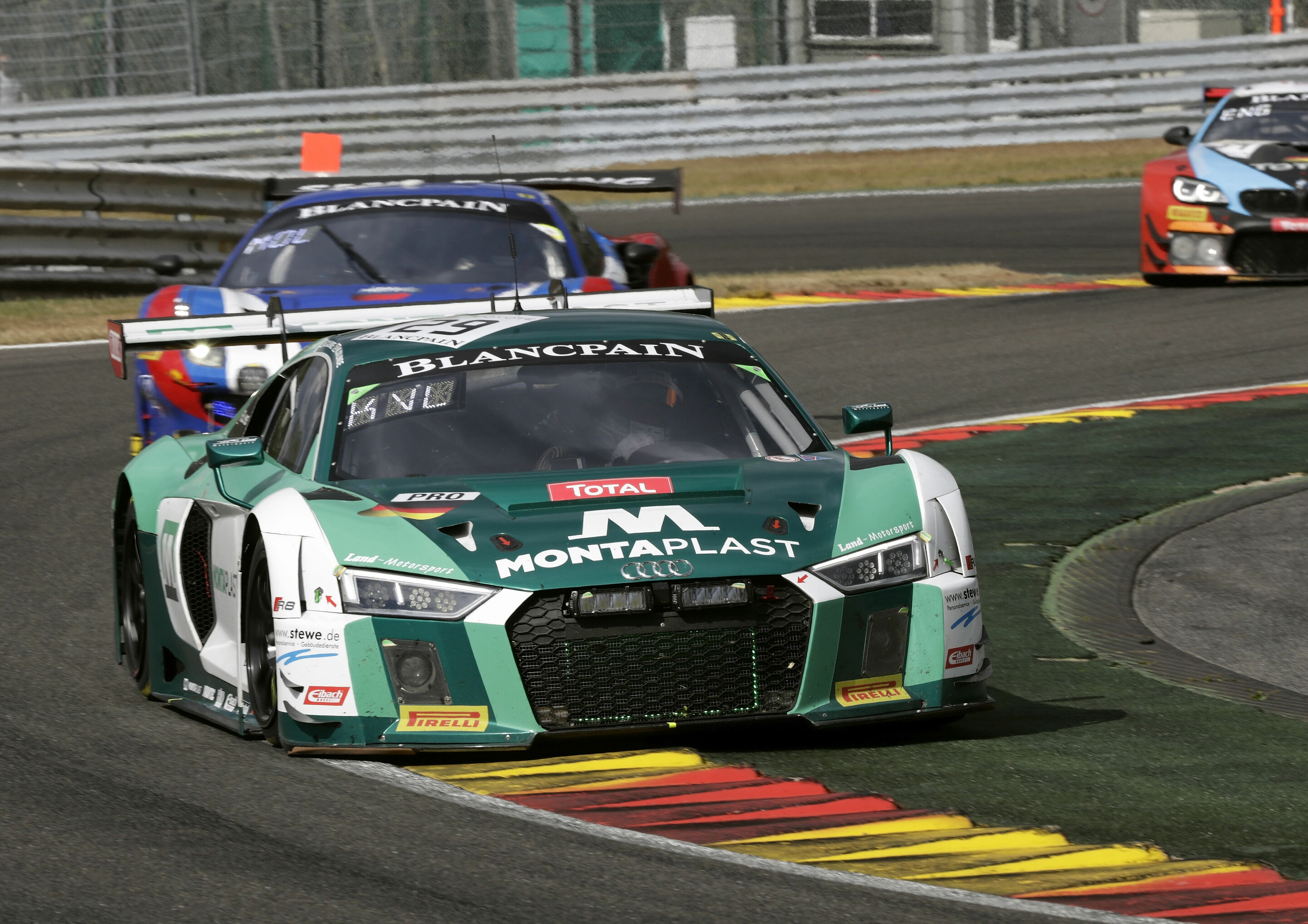 24h Spa 2018 - Audi R8 LMS #29 (Montaplast by Land-Motorsport), Kelvin van der Linde/Sheldon van der Linde/Jeffrey Schmidt