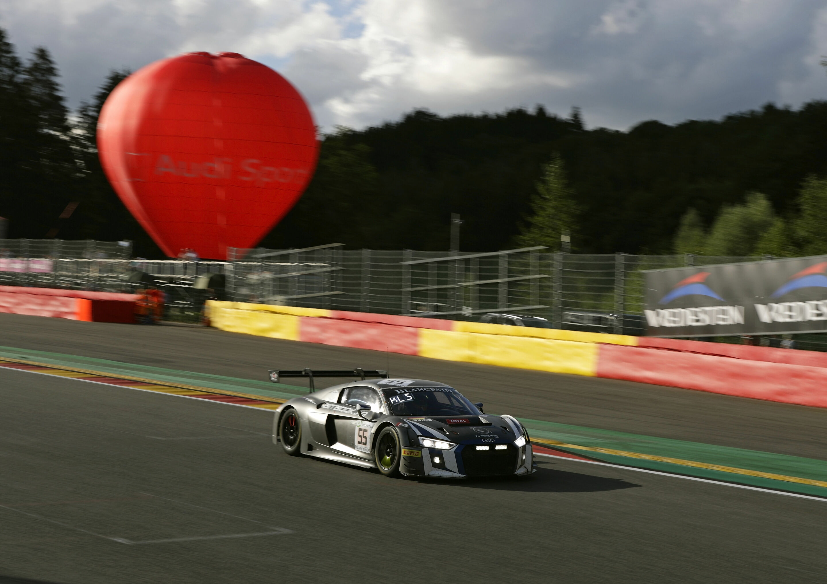 24h Spa 2018 - Audi R8 LMS #55 (Attempto Racing), Pierre Kaffer/Clemens Schmid/Kim-Luis Schramm
